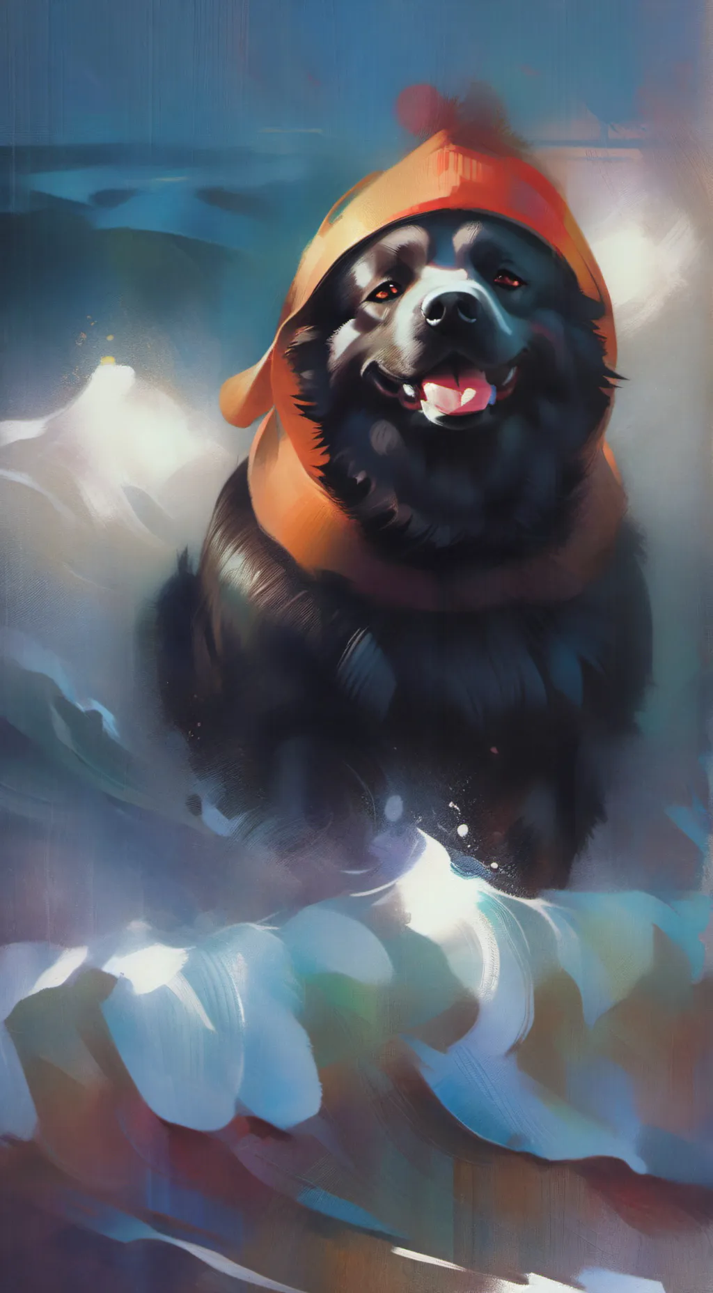 ai character: ppt pick me background