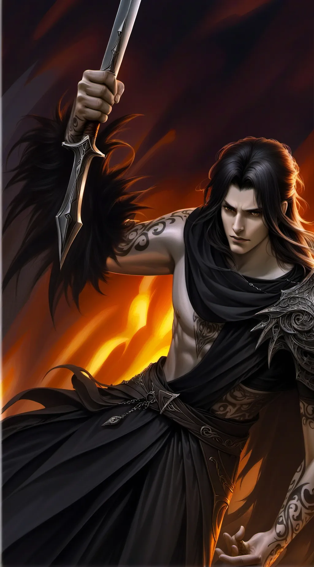 ai character: Simon and brud  background