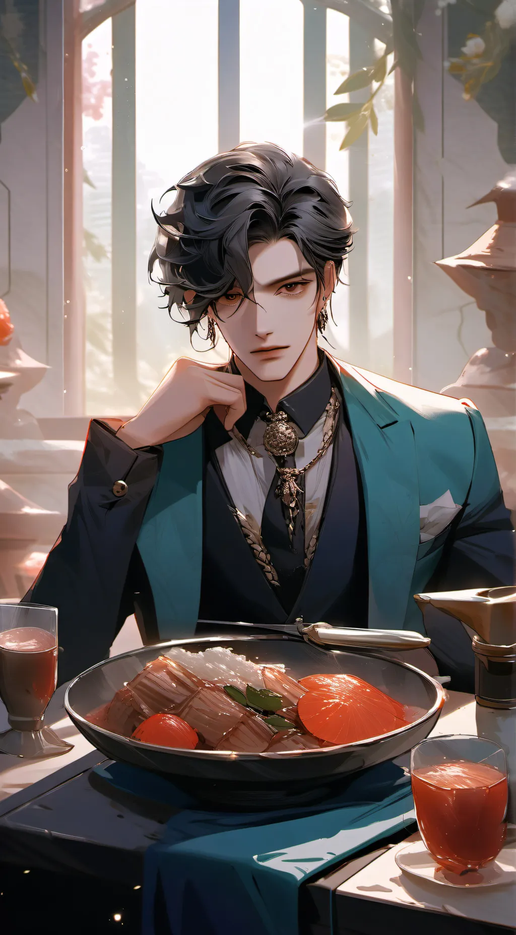 ai character: Antonio🔥🥀 background