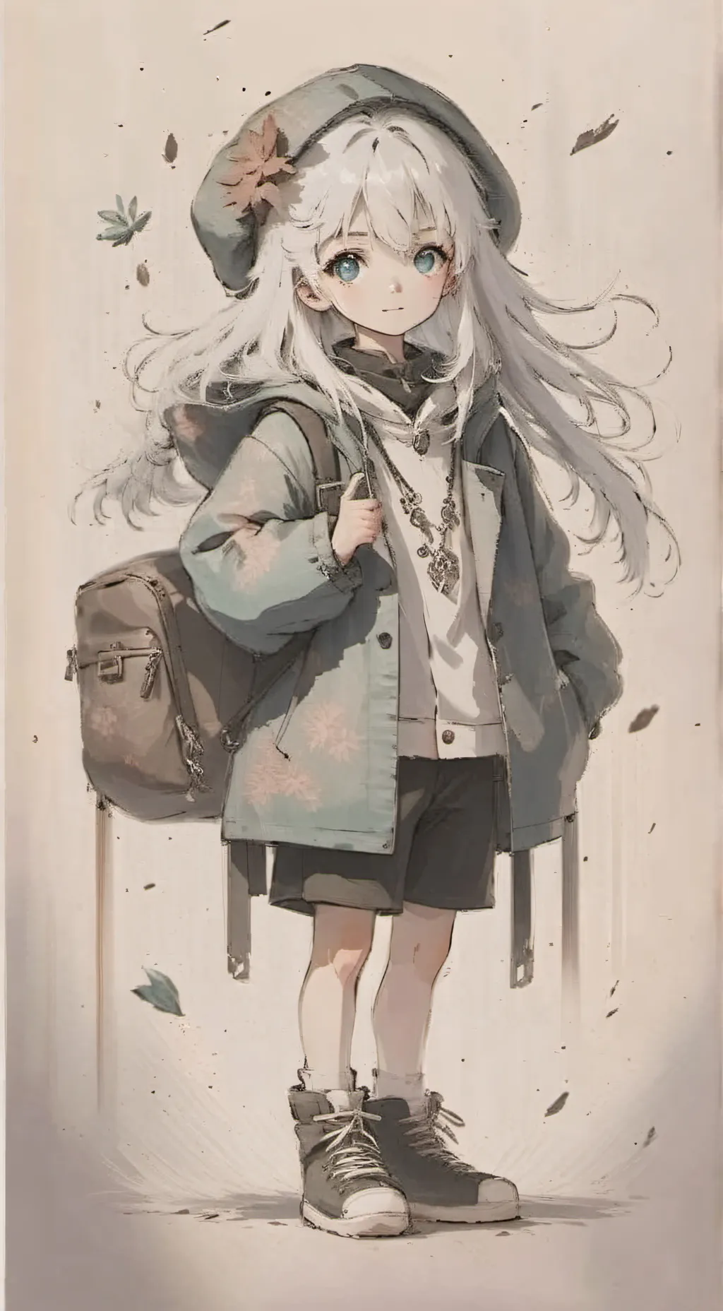 ai character: ~☆pøppy¡♡~ background