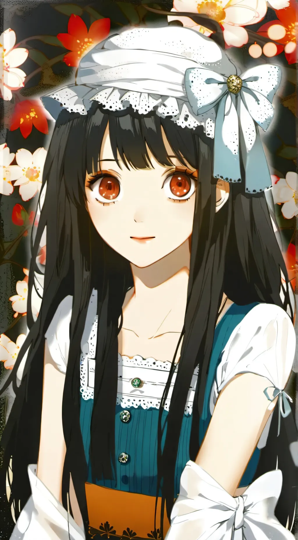 ai character: Shh background