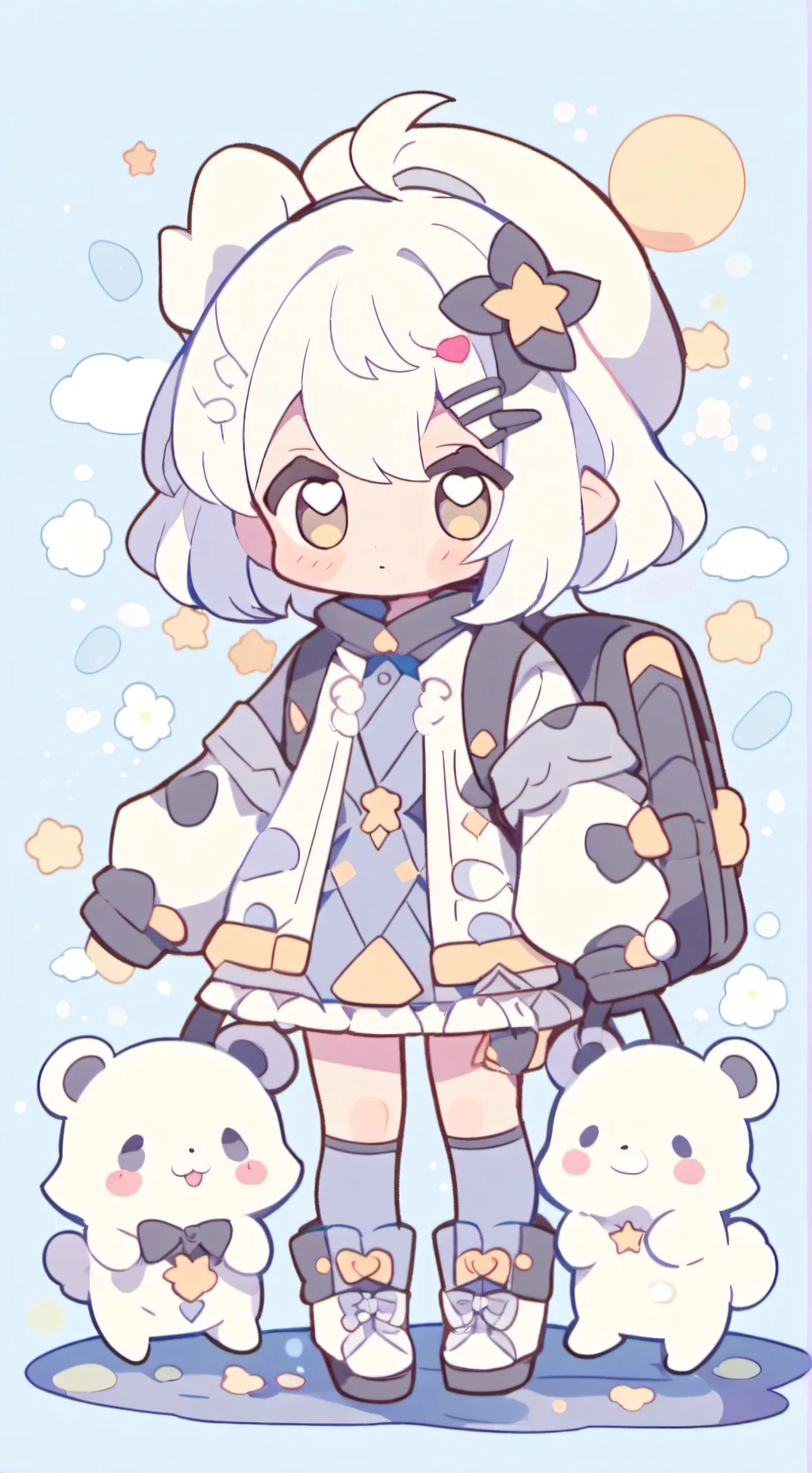 ai character: Sprunki Hate background