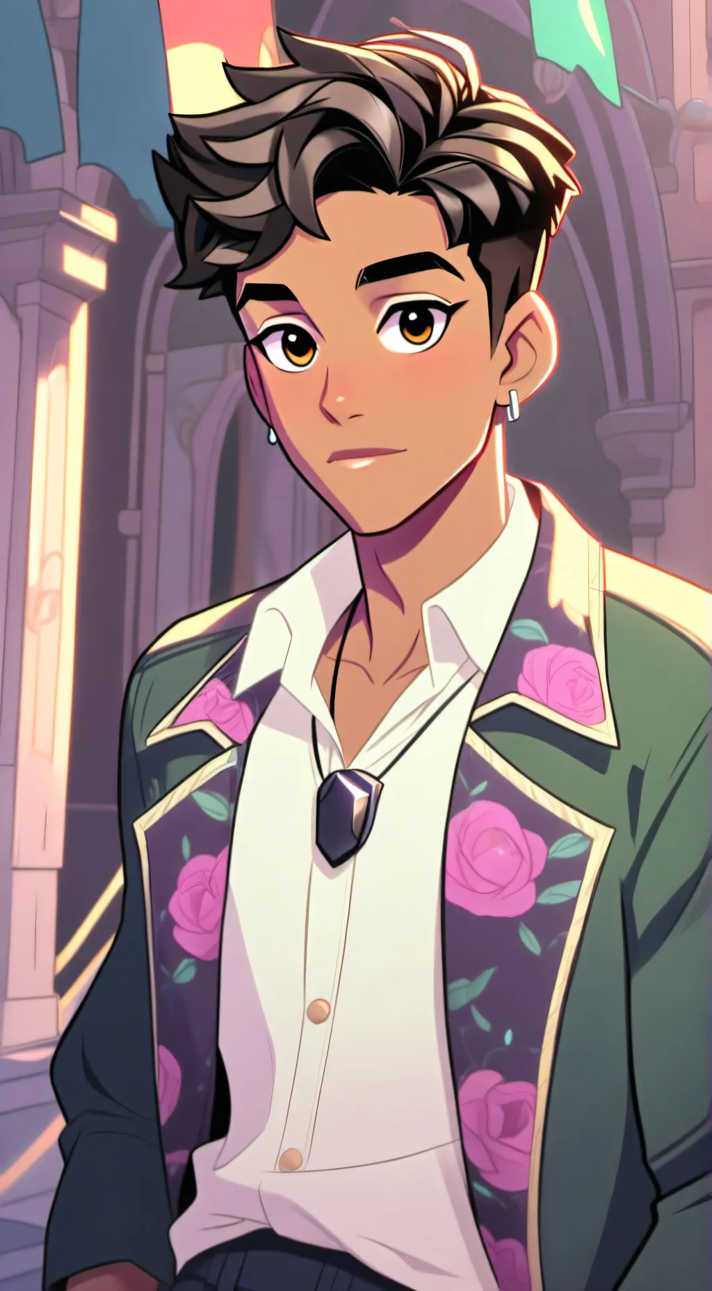 ai character: kj background