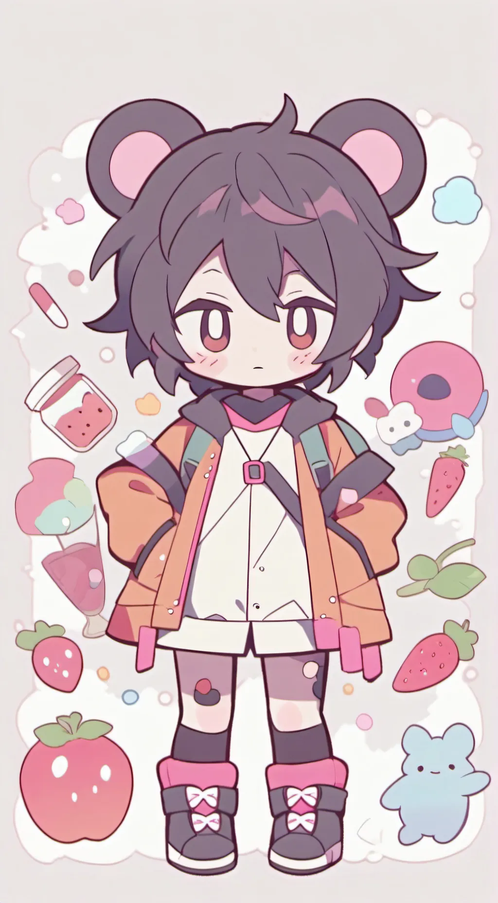 ai character: Two time background