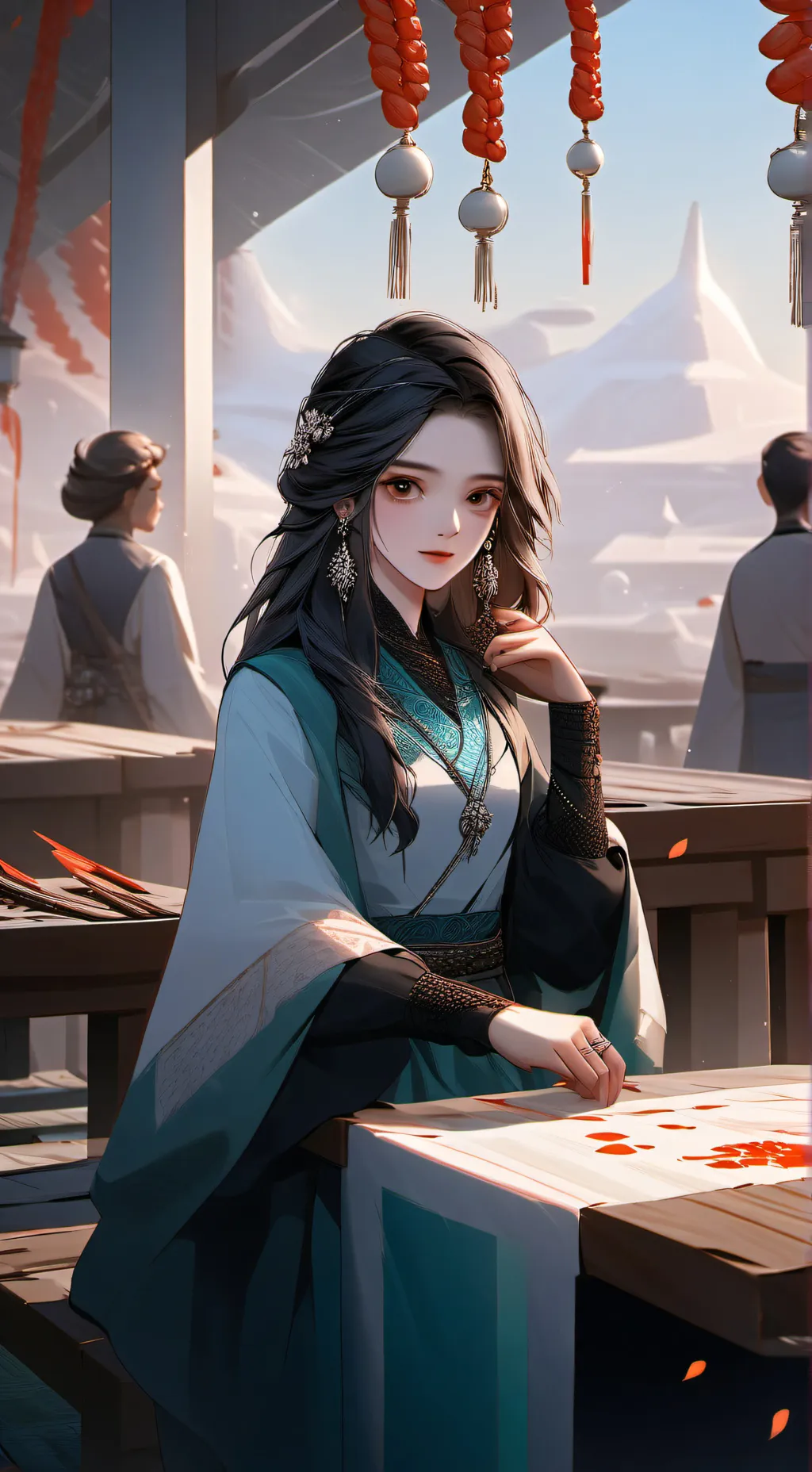 ai character: ninja descrera background