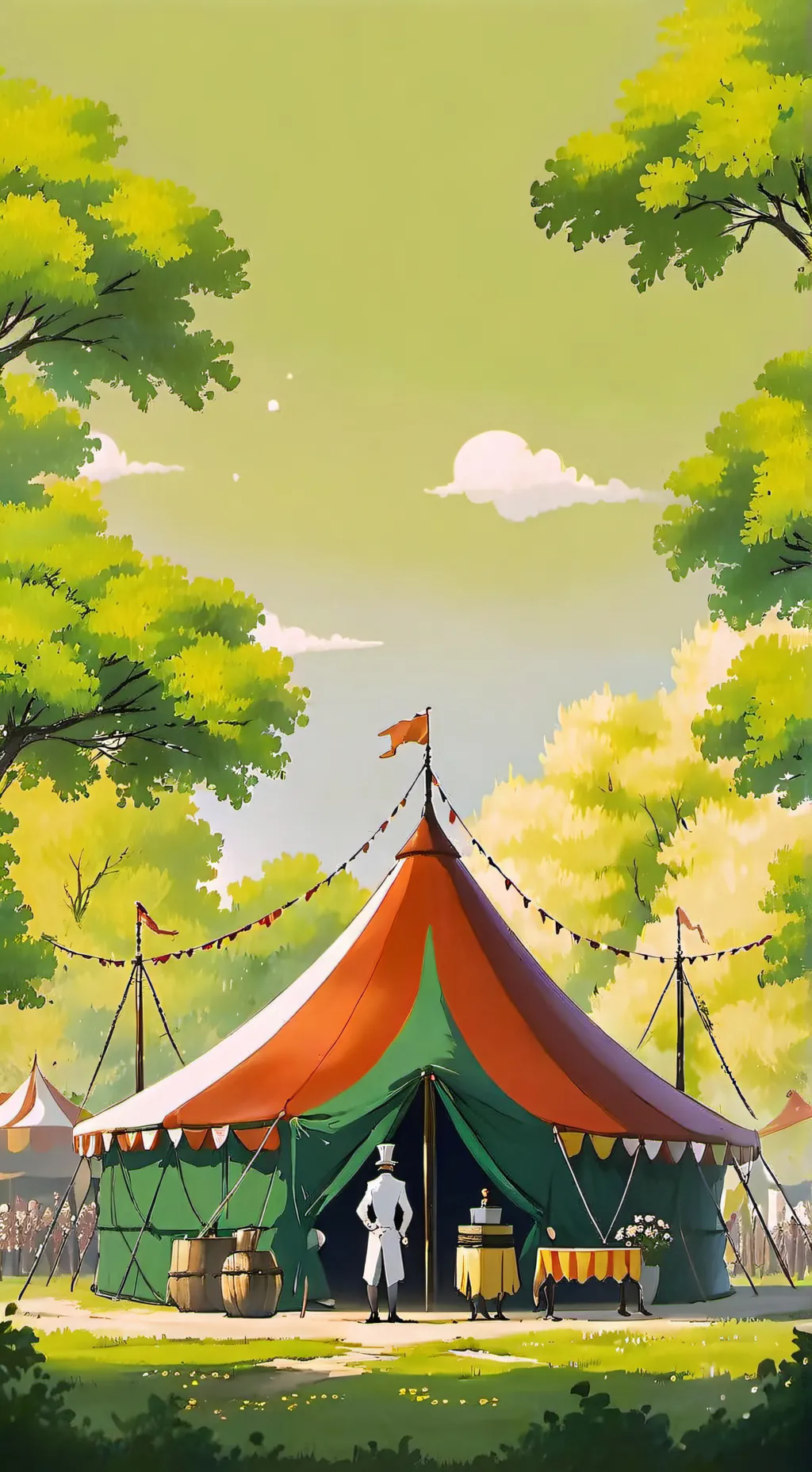 ai character: TADC background