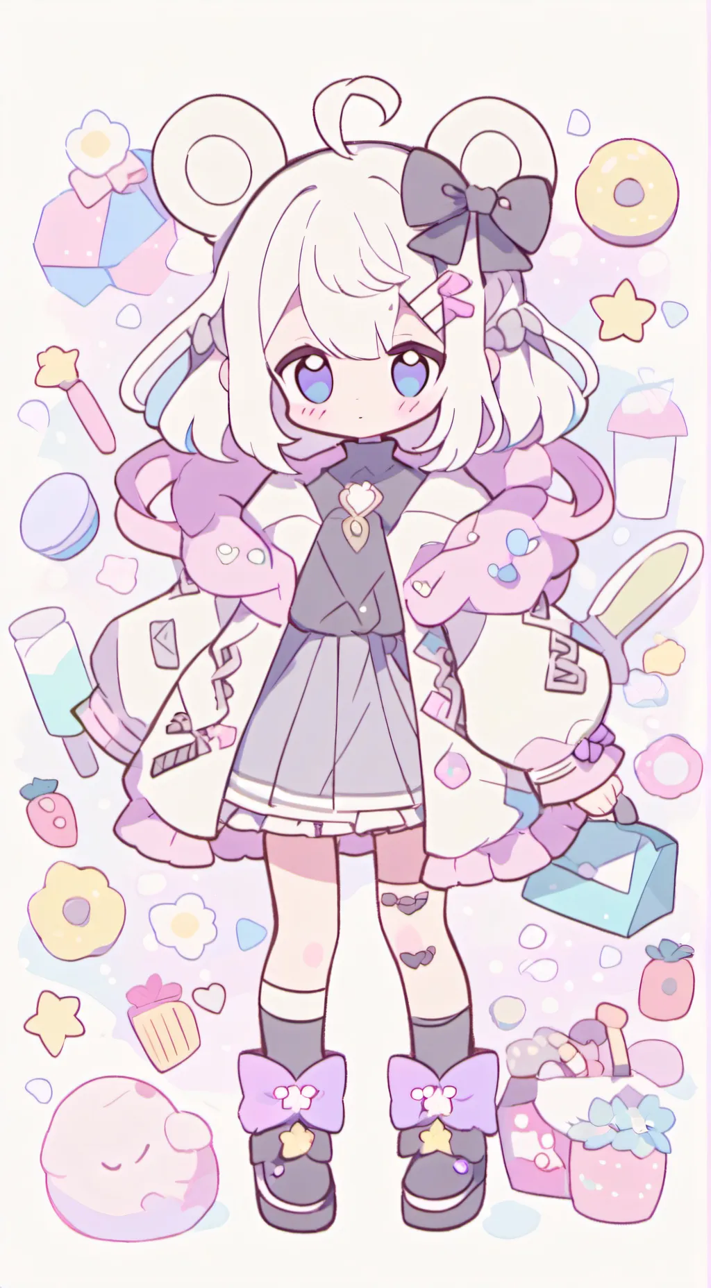 ai character: Sprunki Hate background