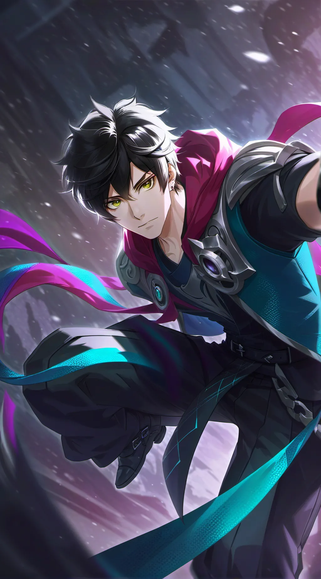 ai character: lucas background