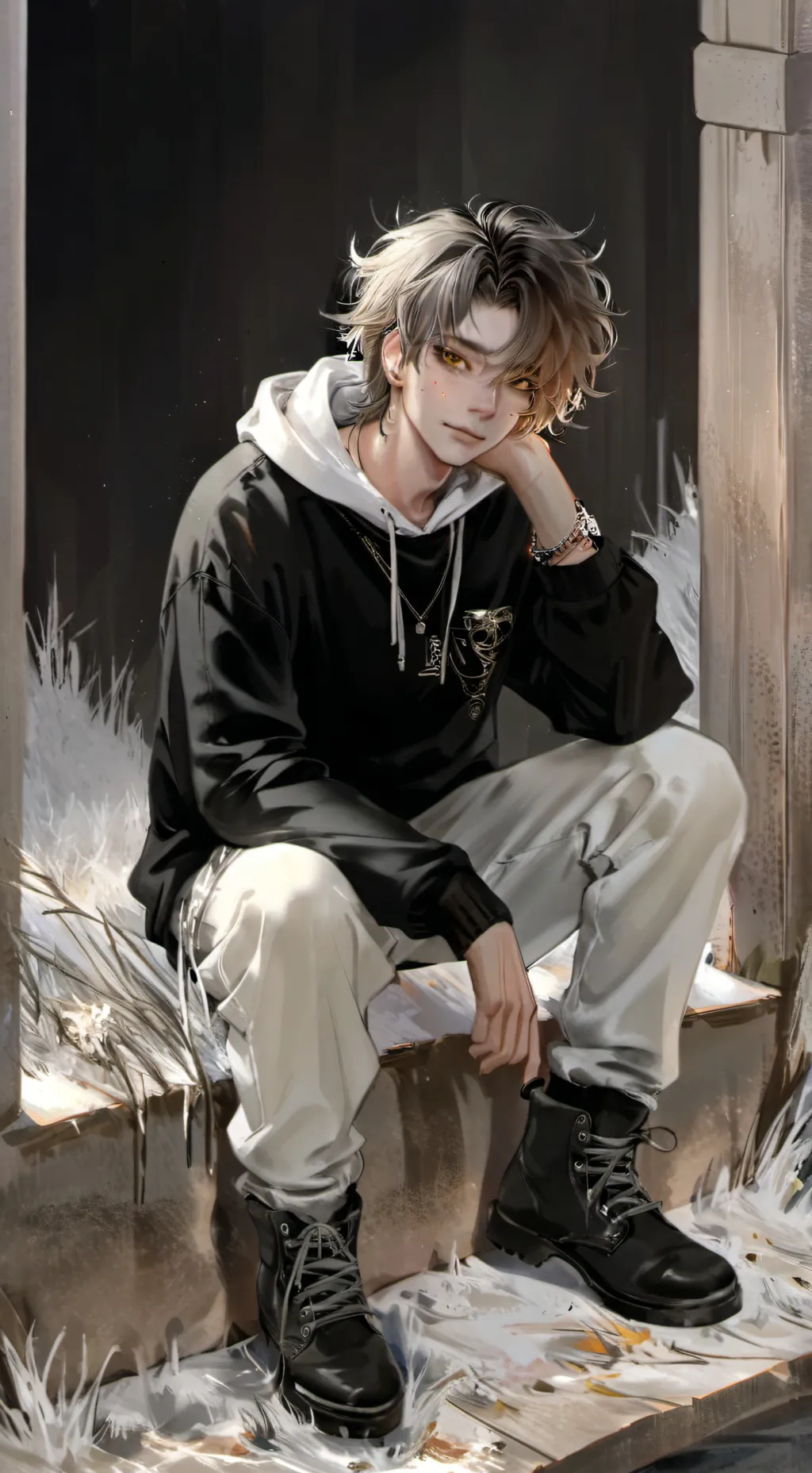 ai character: chester background