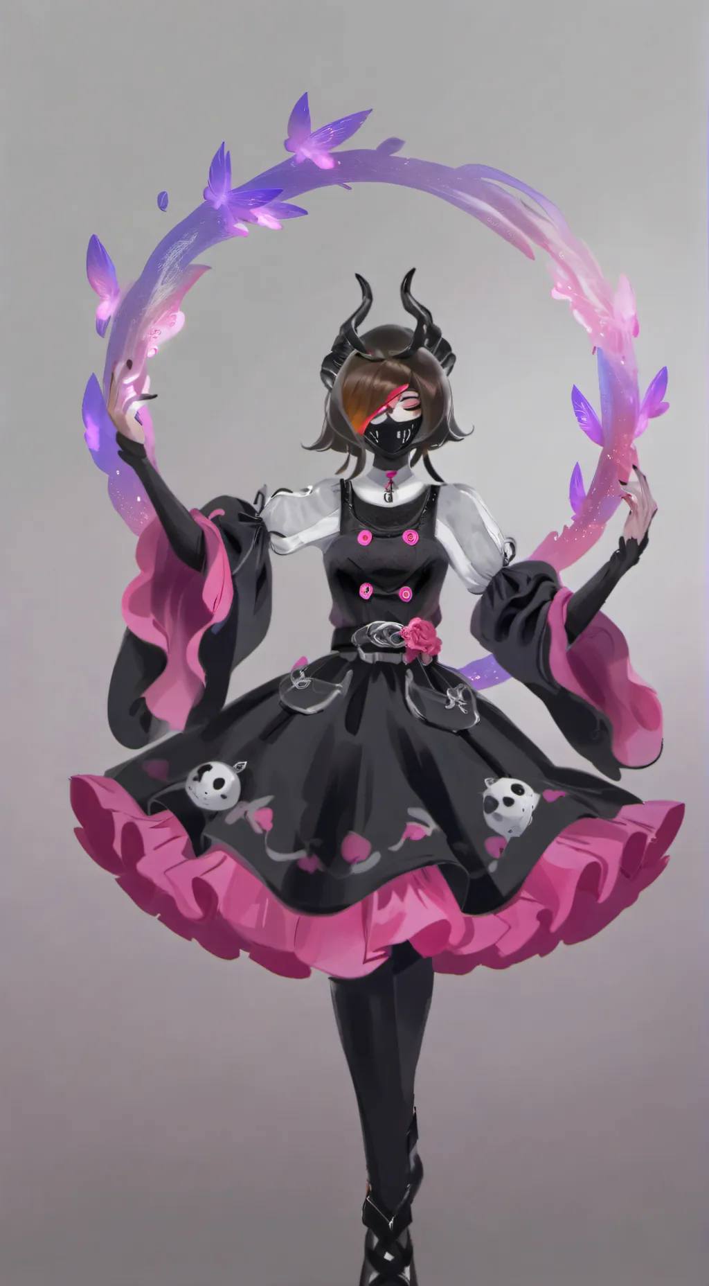 ai character: MD infection AU background