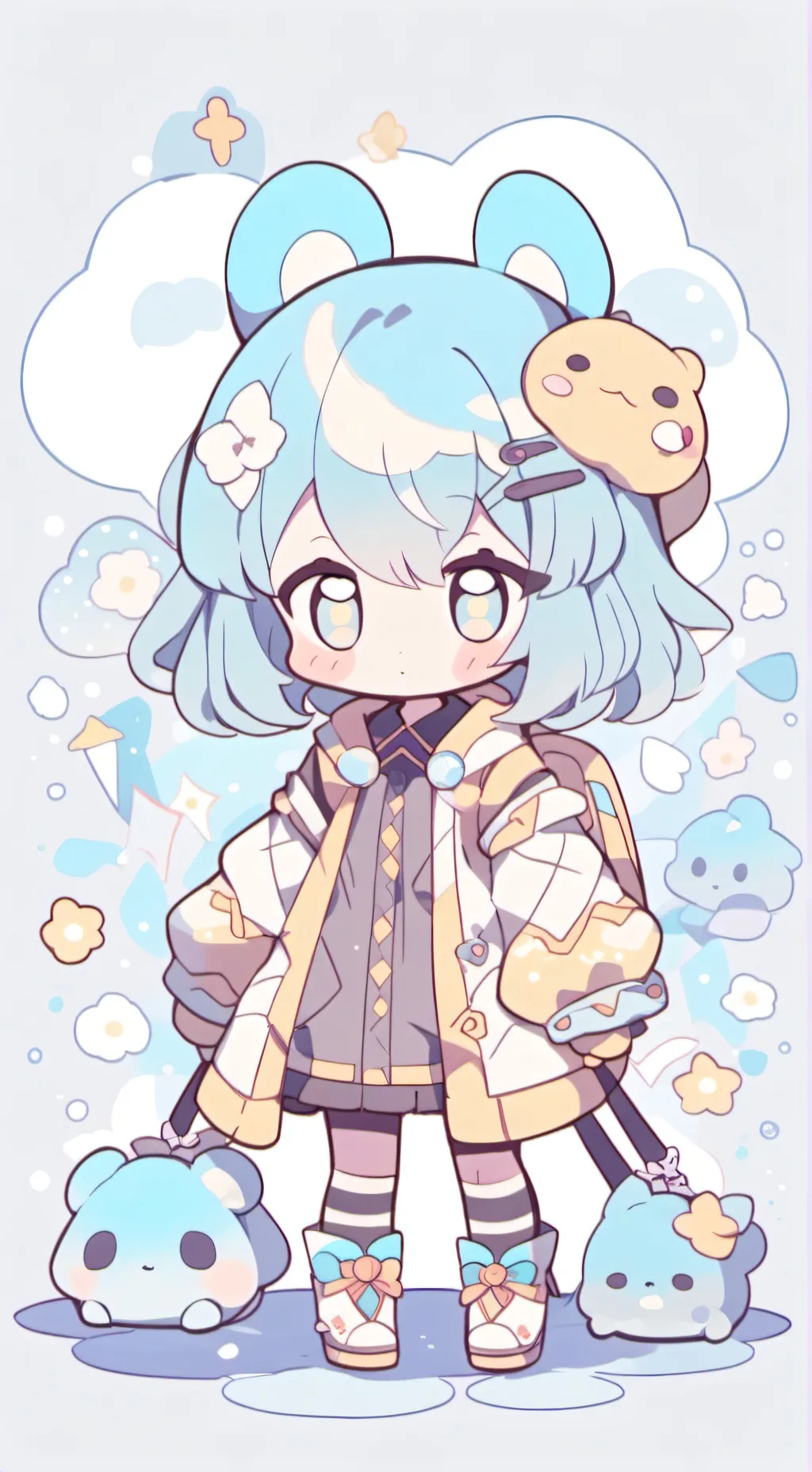 ai character: Angela background