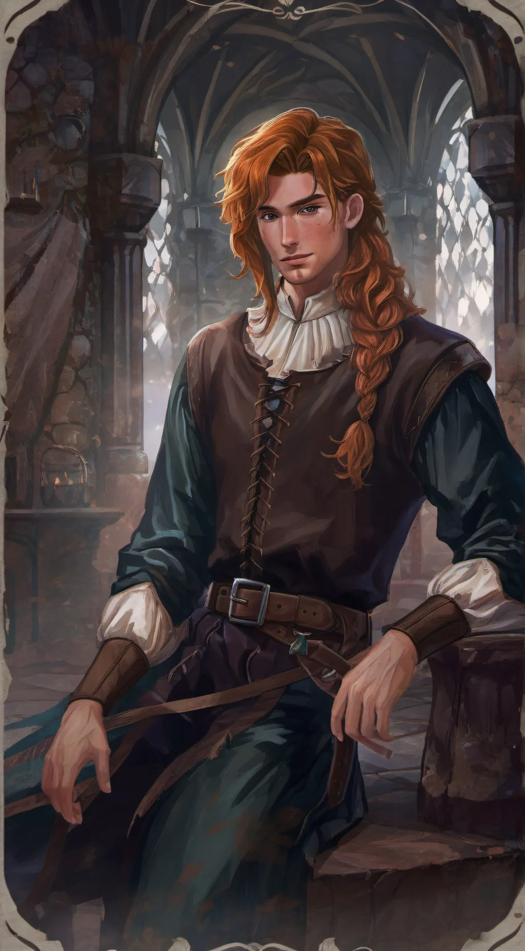 ai character: ~Charley Gates~ background