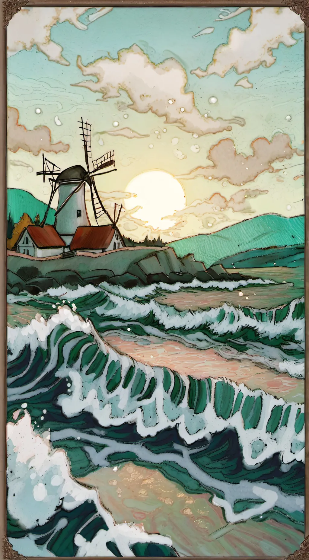 ai character: 《`dandys world`》 background