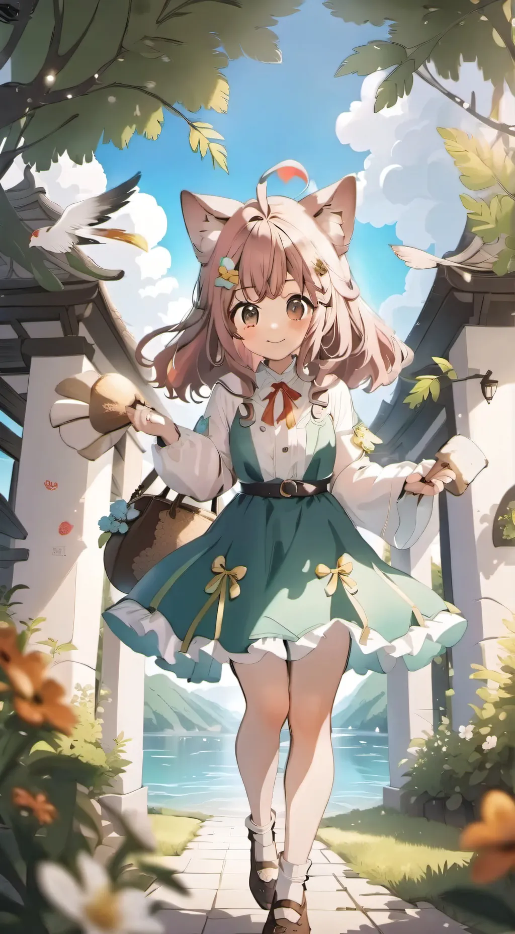 ai character: Yuka background