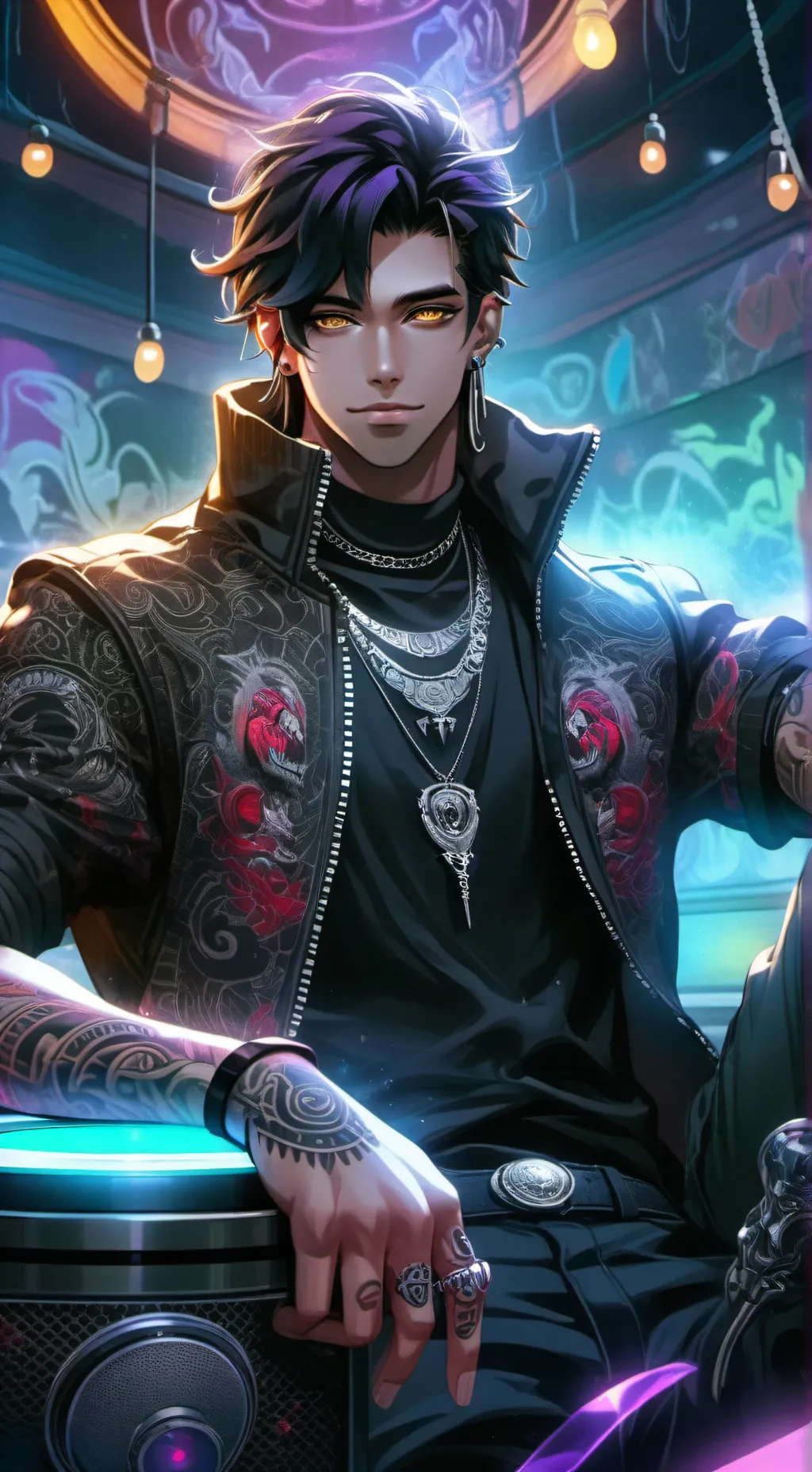 ai character: Sylvan  background