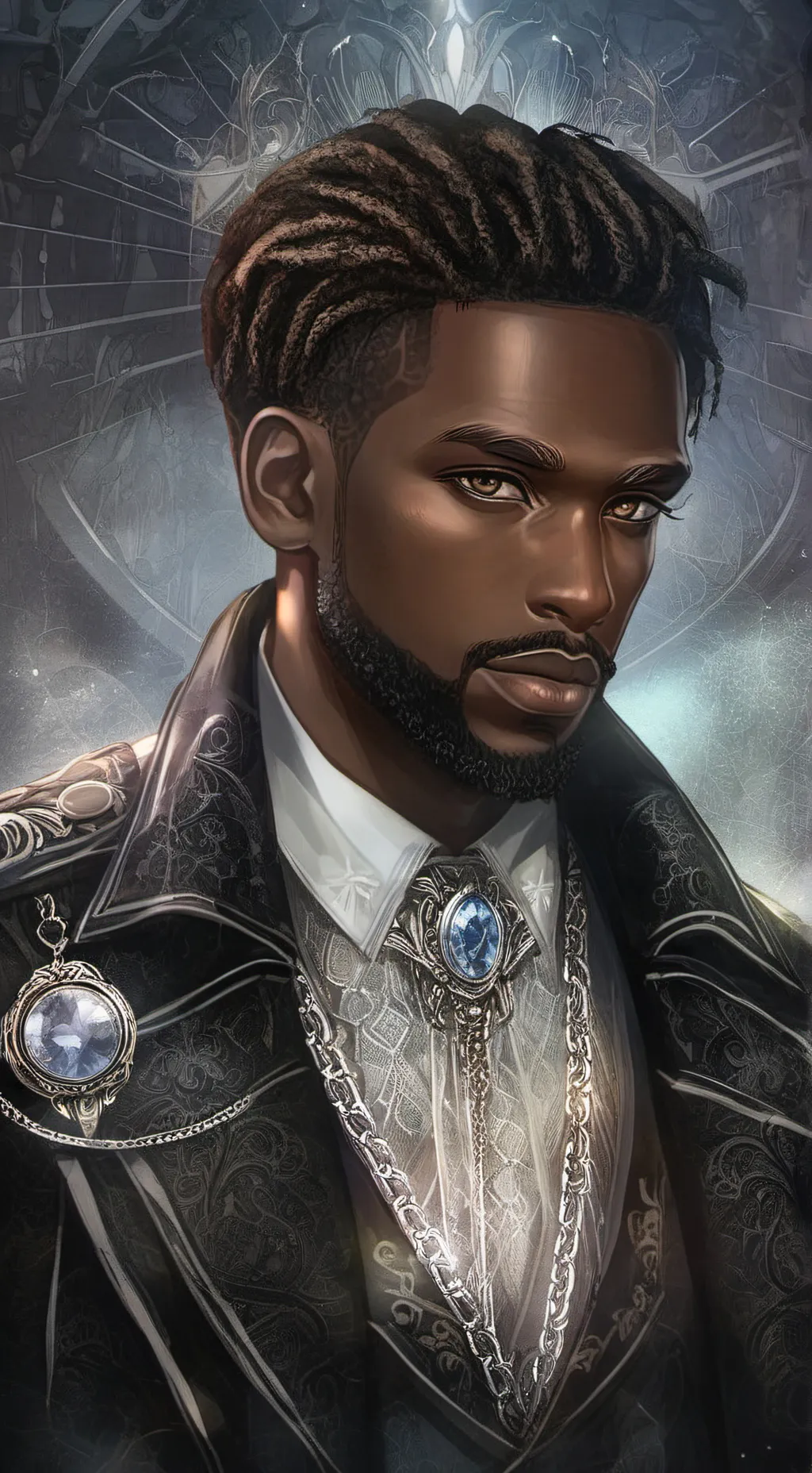 ai character: (Damso) William  background
