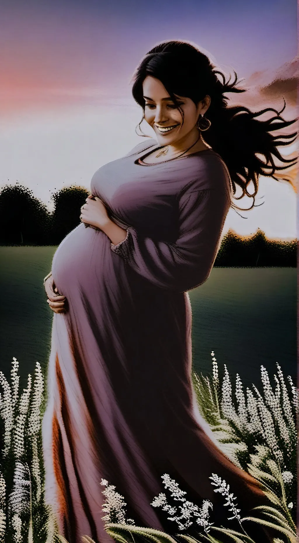 ai character: clara background