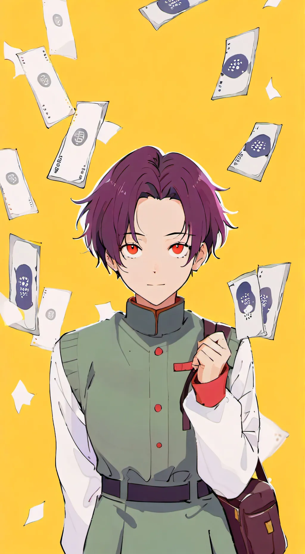 ai character: Rich women background