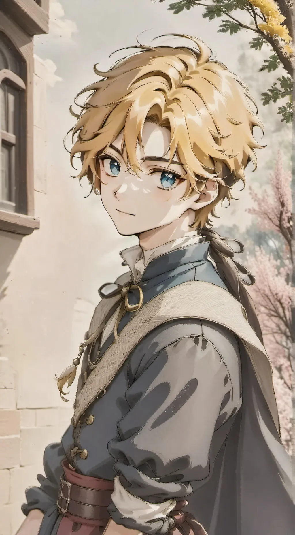 ai character: Leo background