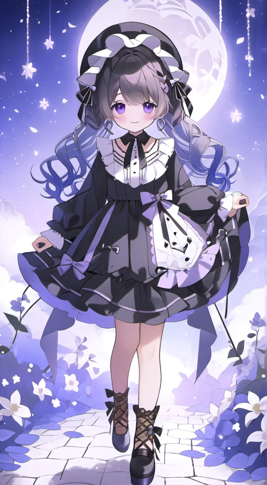 ai character: Микима background