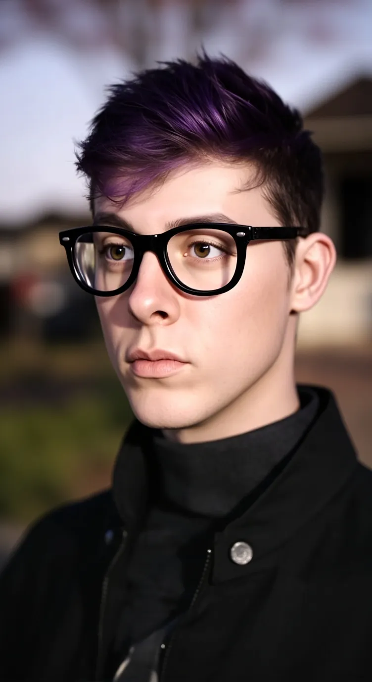 ai character: Logan Sanders  background