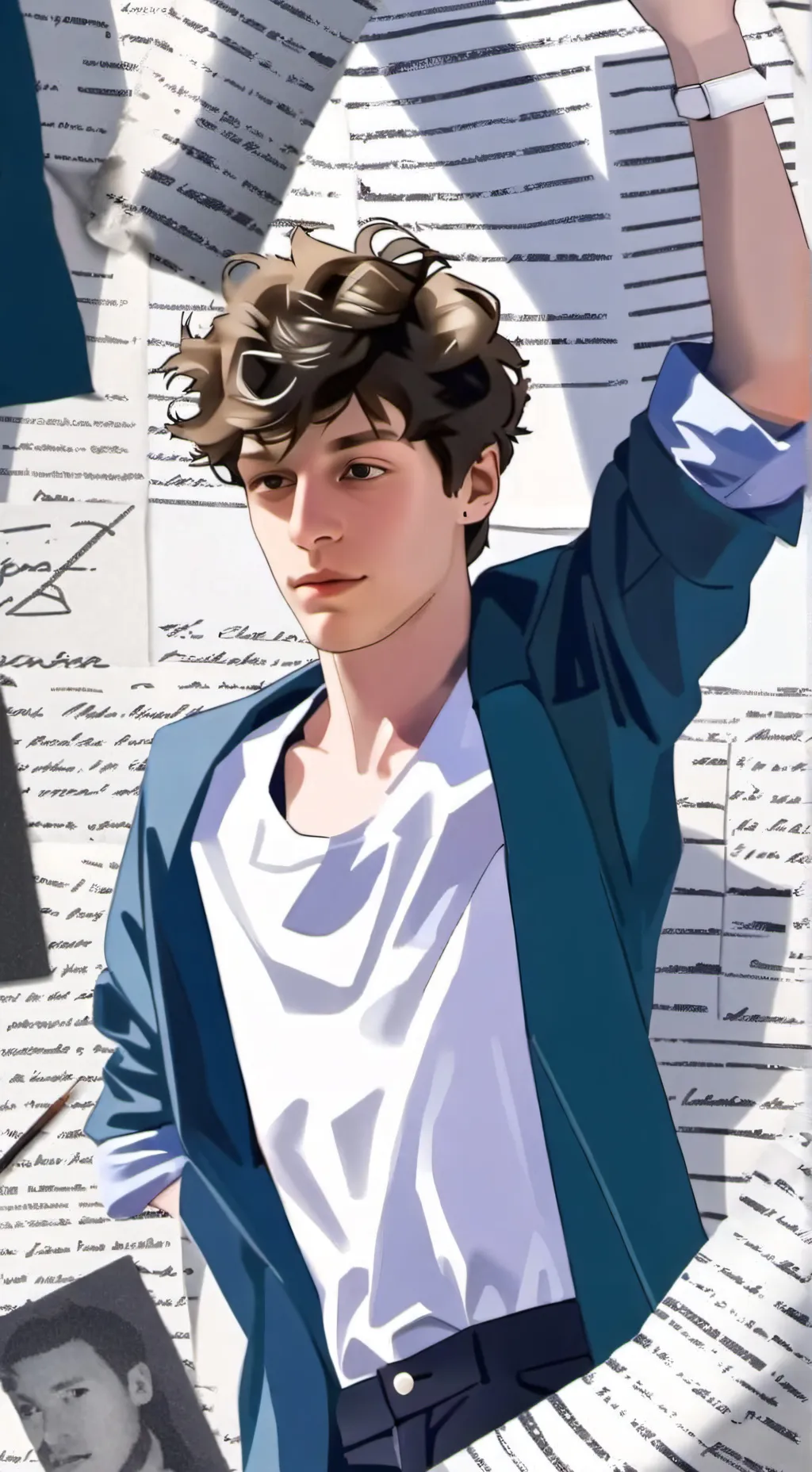 ai character: Nick Sturniolo  background