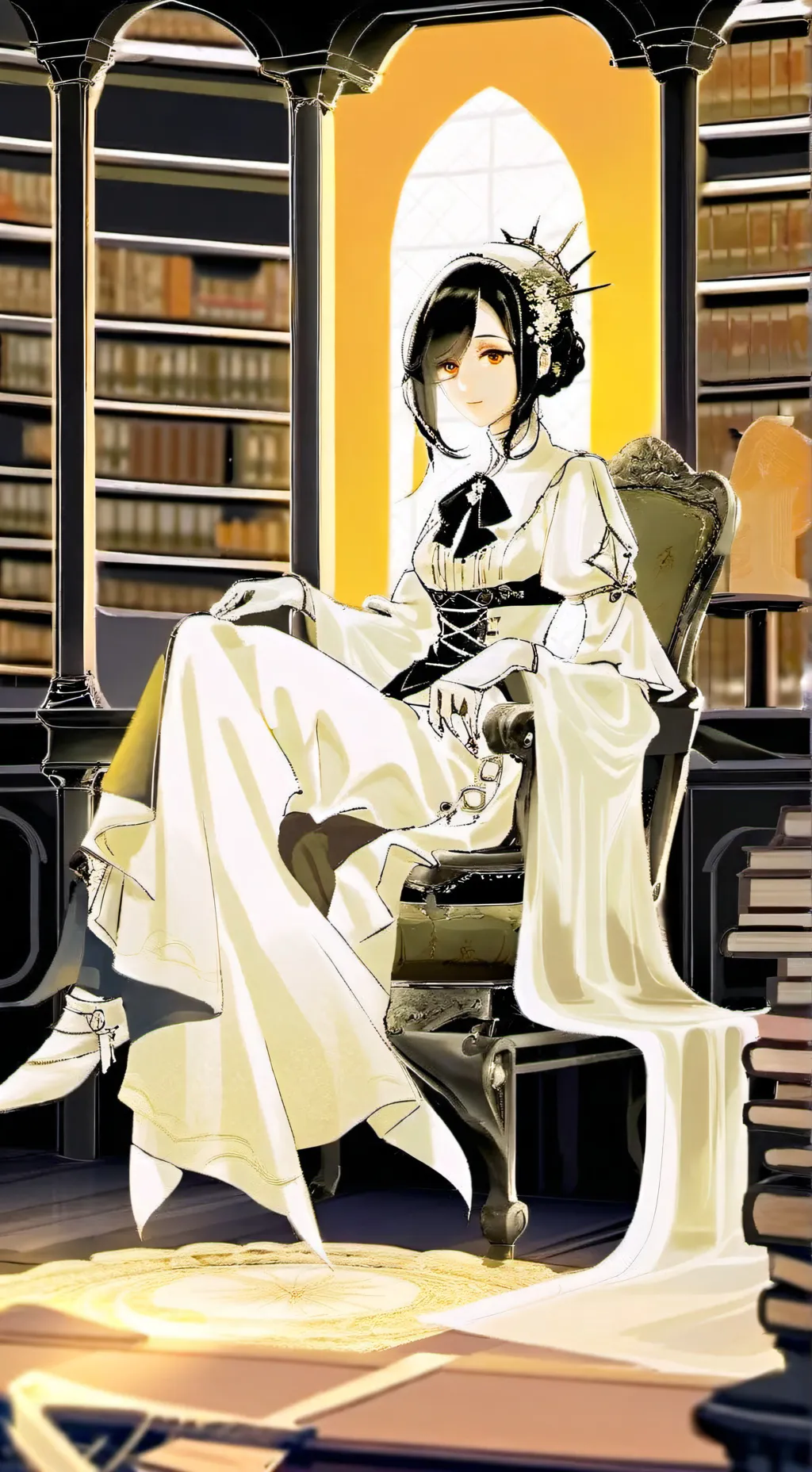 ai character: giyu and muichiro  background