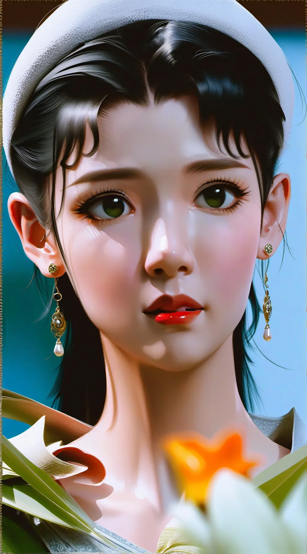 ai character: Muscular background