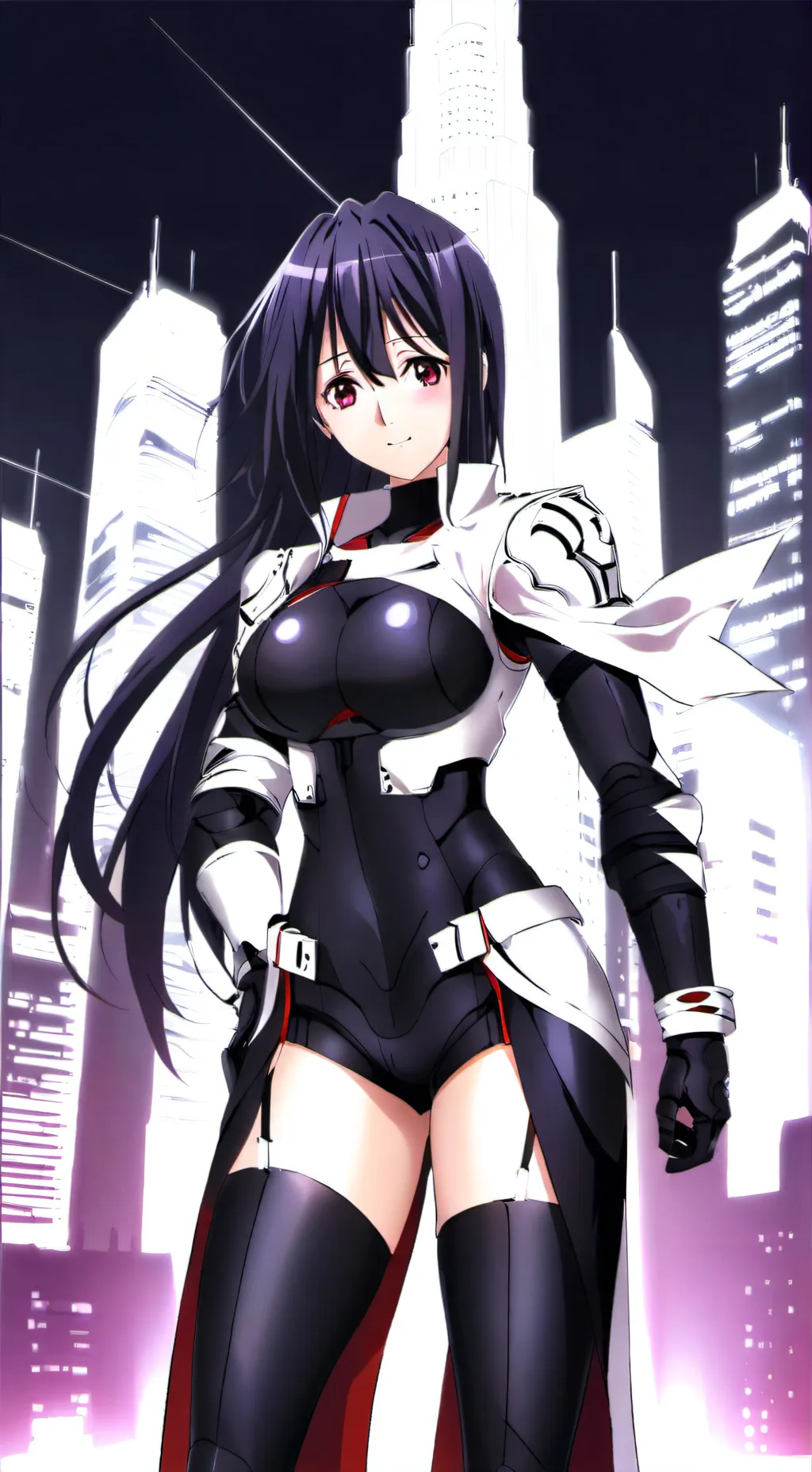ai character: Akeno Himejima  background