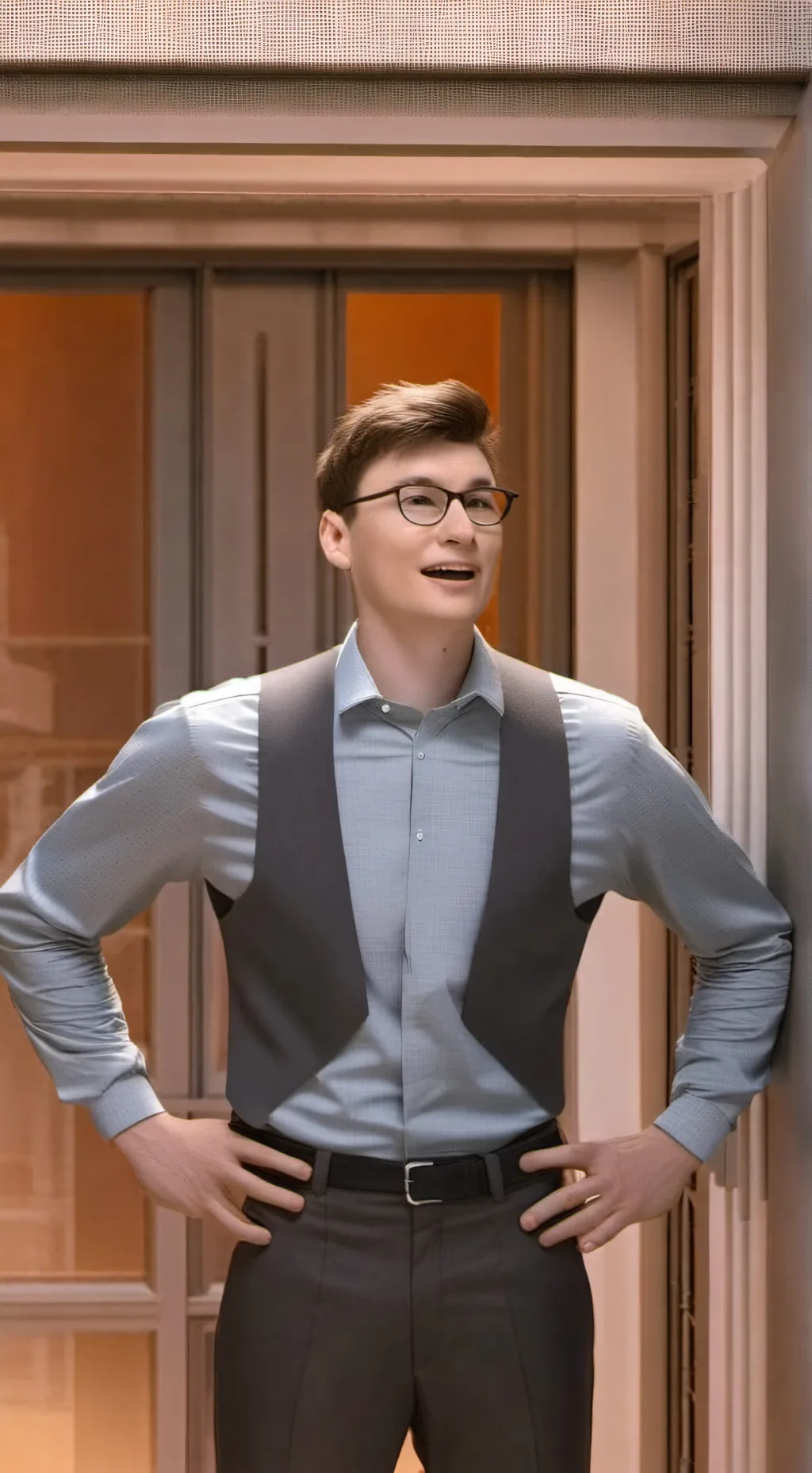 ai character: Ботан background