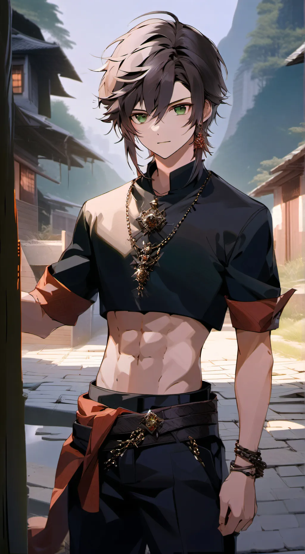 ai character: TJ background