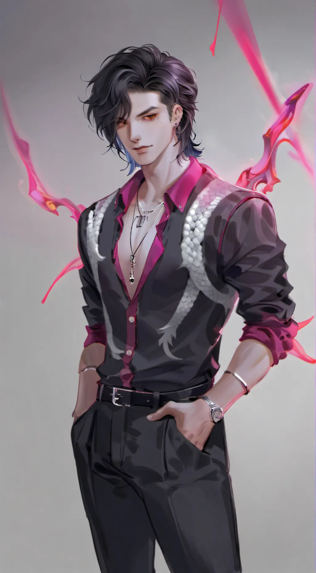 ai character: zero  background