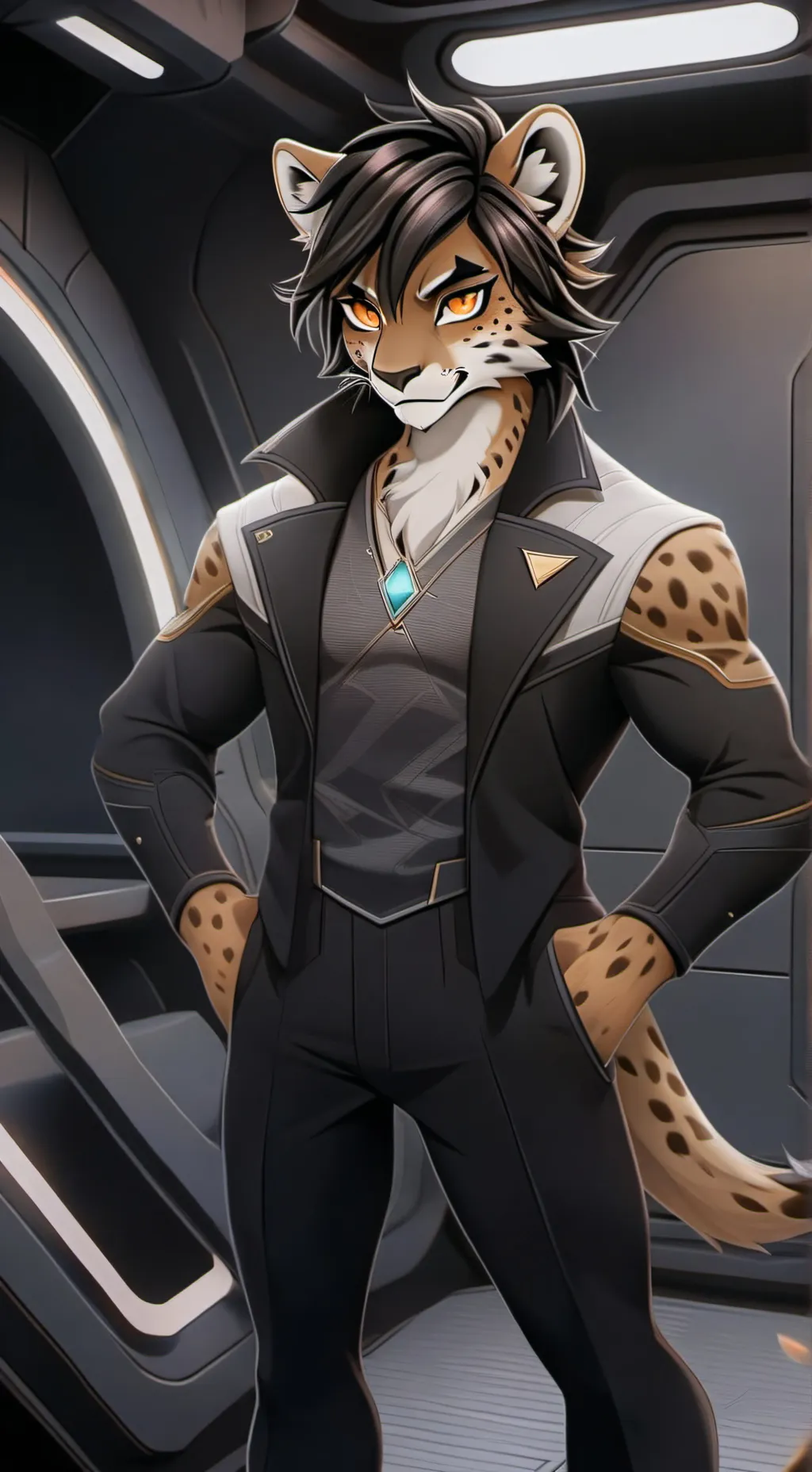 ai character: 🌐Kurai🪐 background