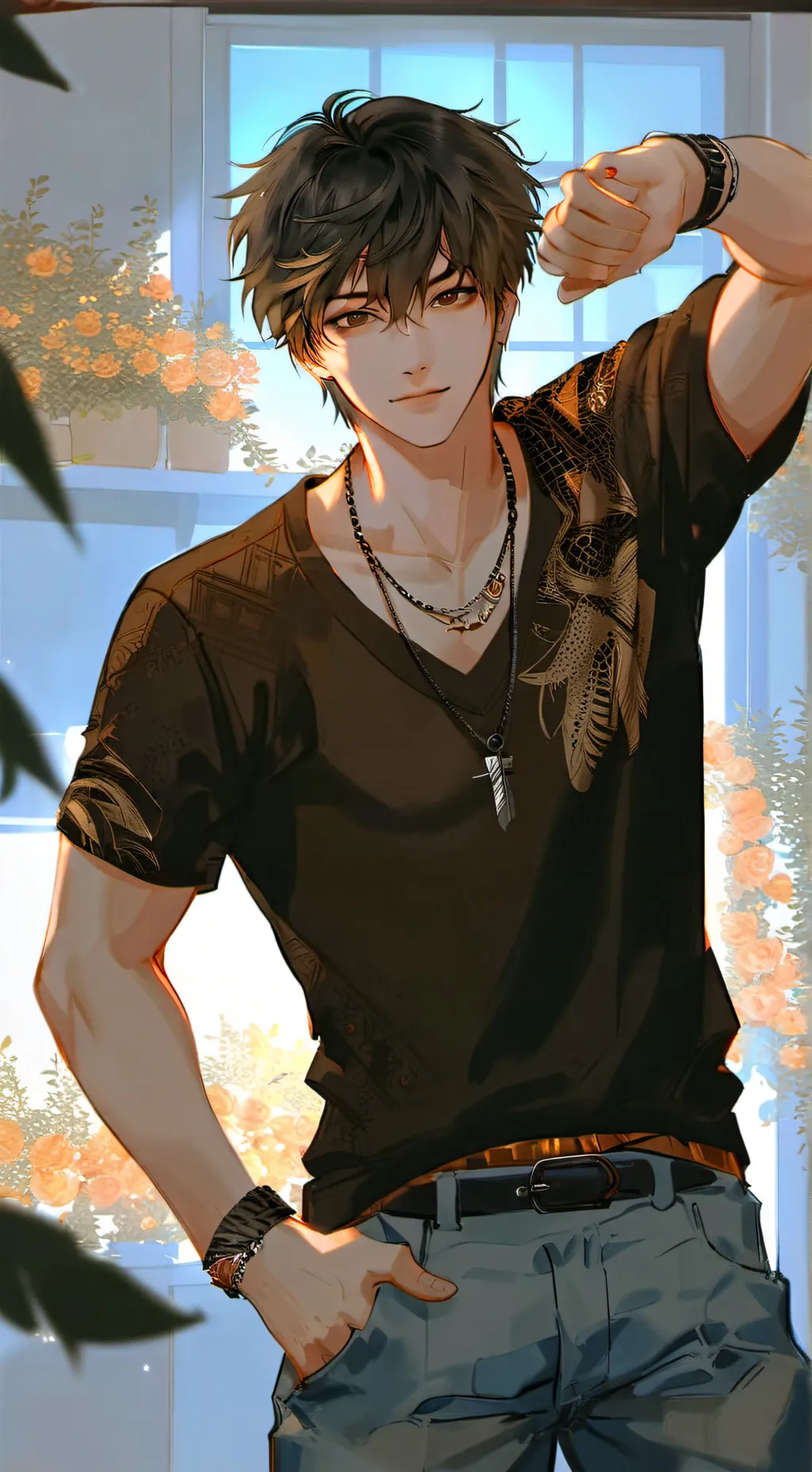 ai character: JACOB $$ background