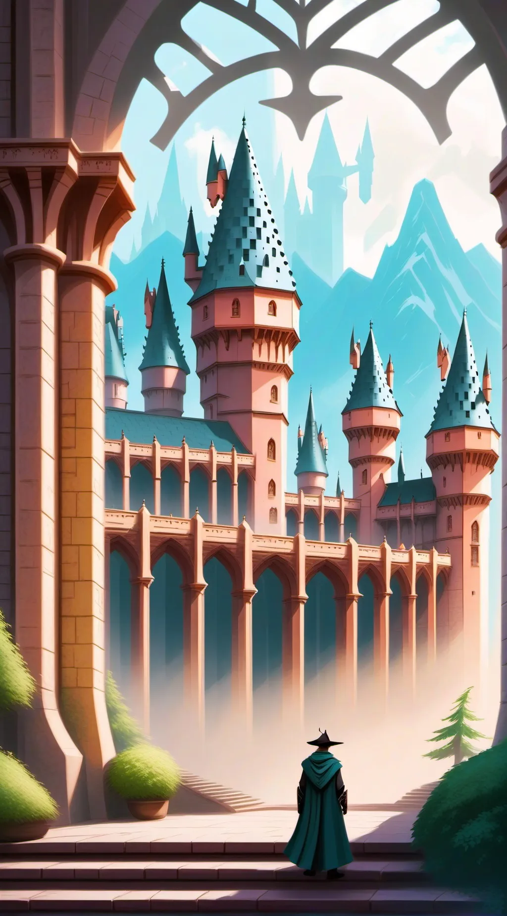ai character: Chamber of secrets background