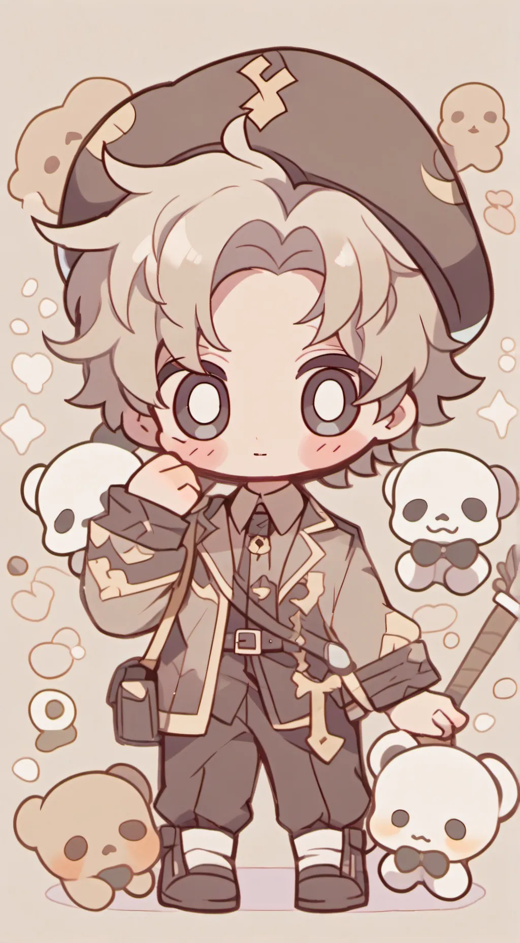 ai character: Get off lil bro💀😭 background