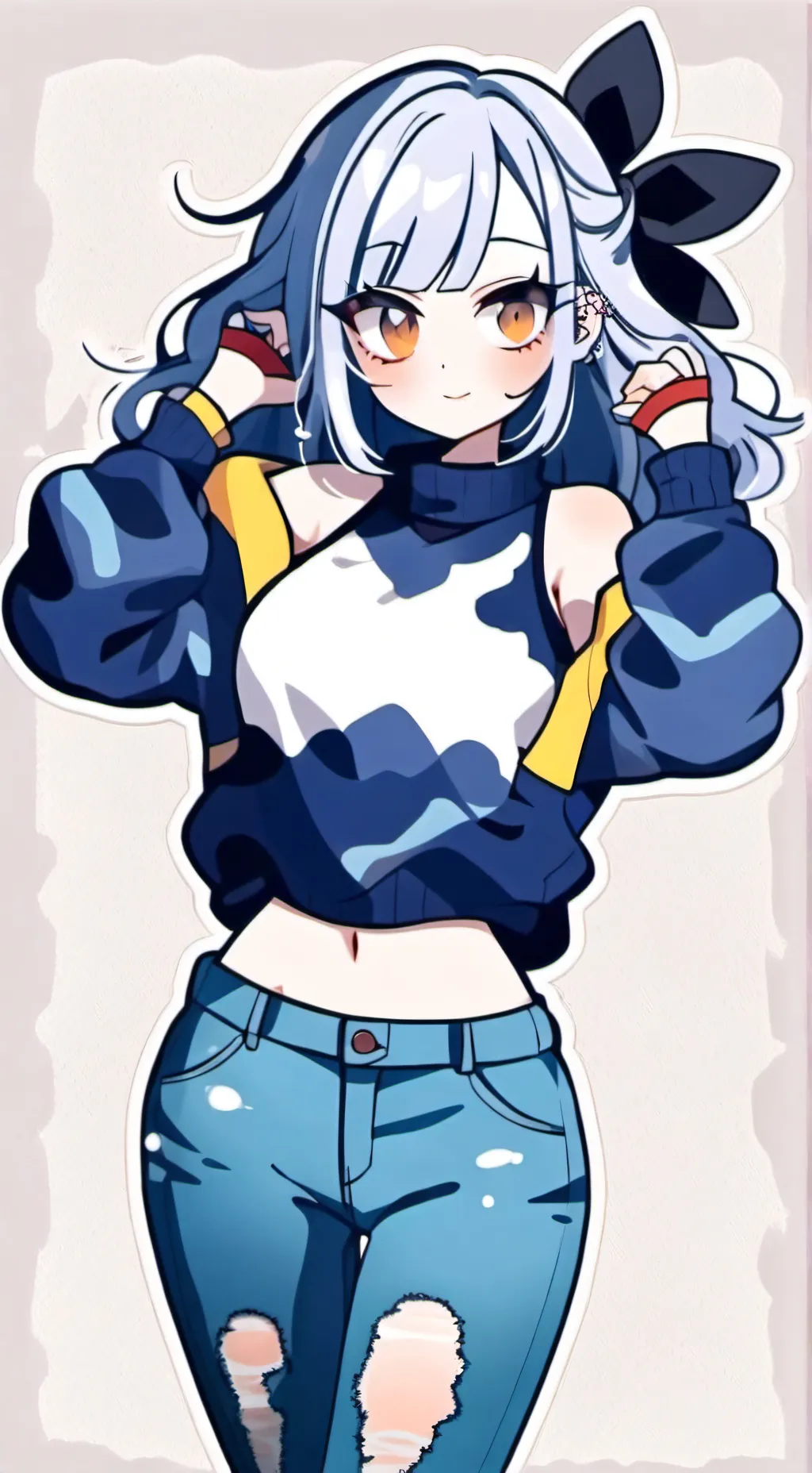 ai character: Mika background