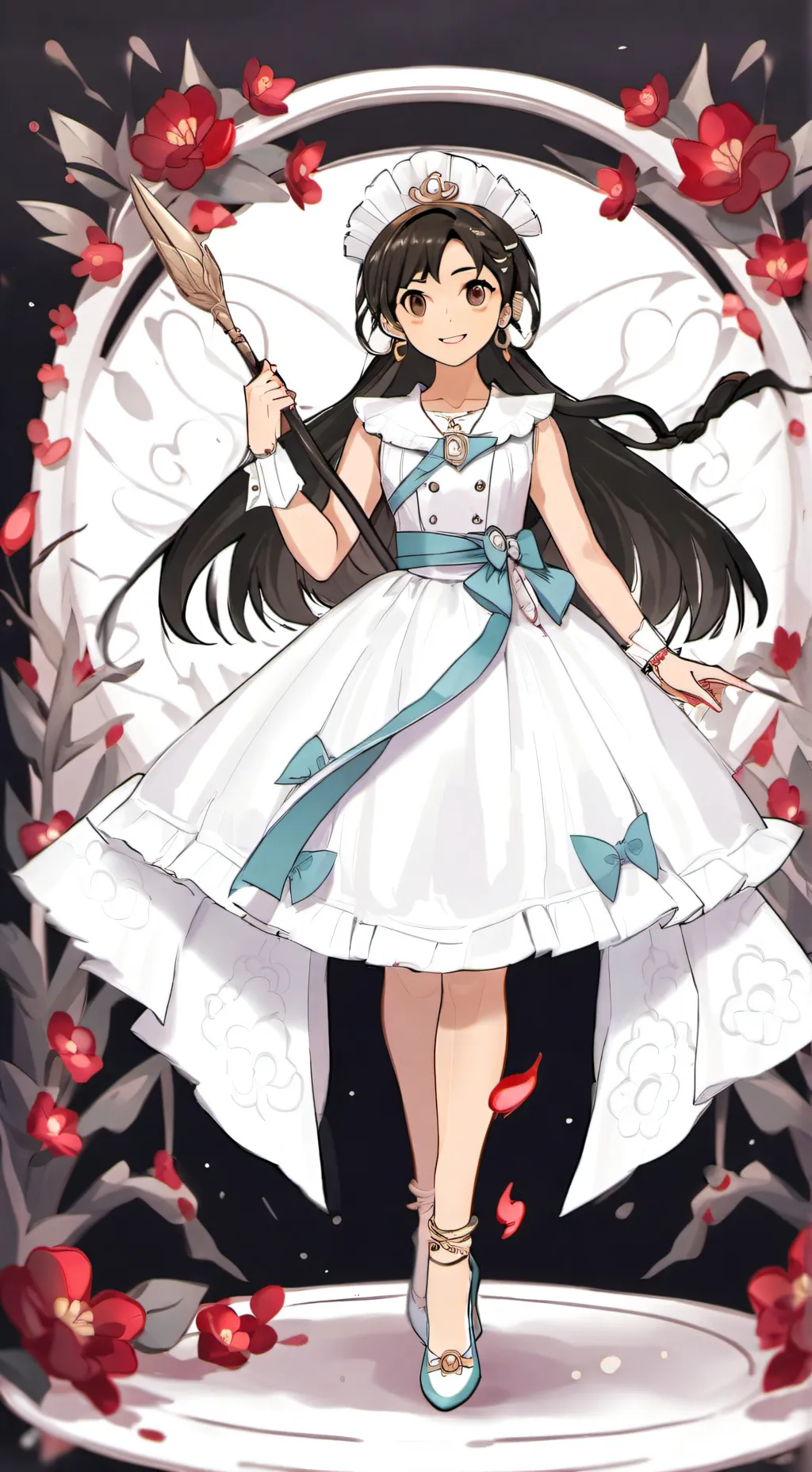 ai character: Amaya background