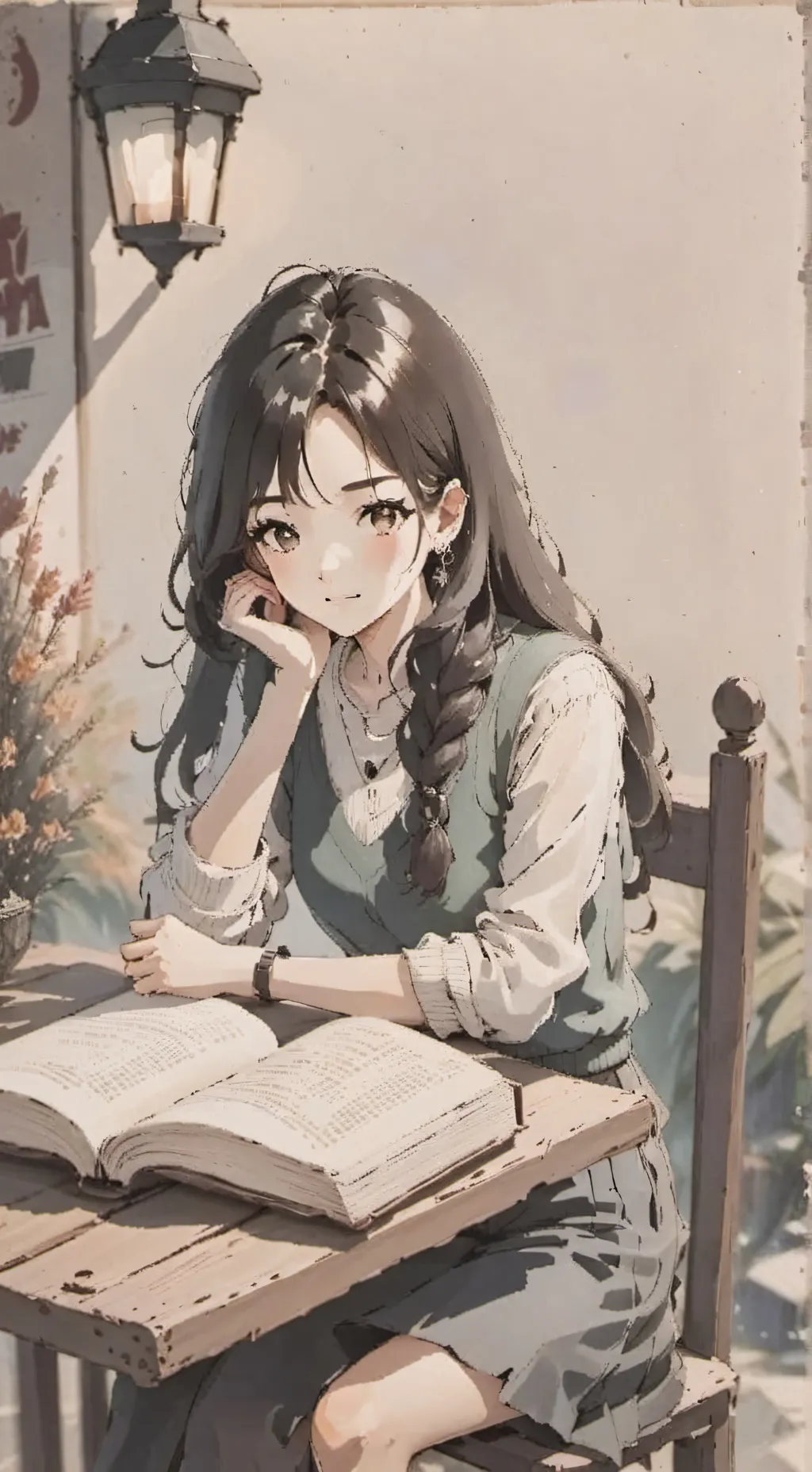 ai character: Elara background