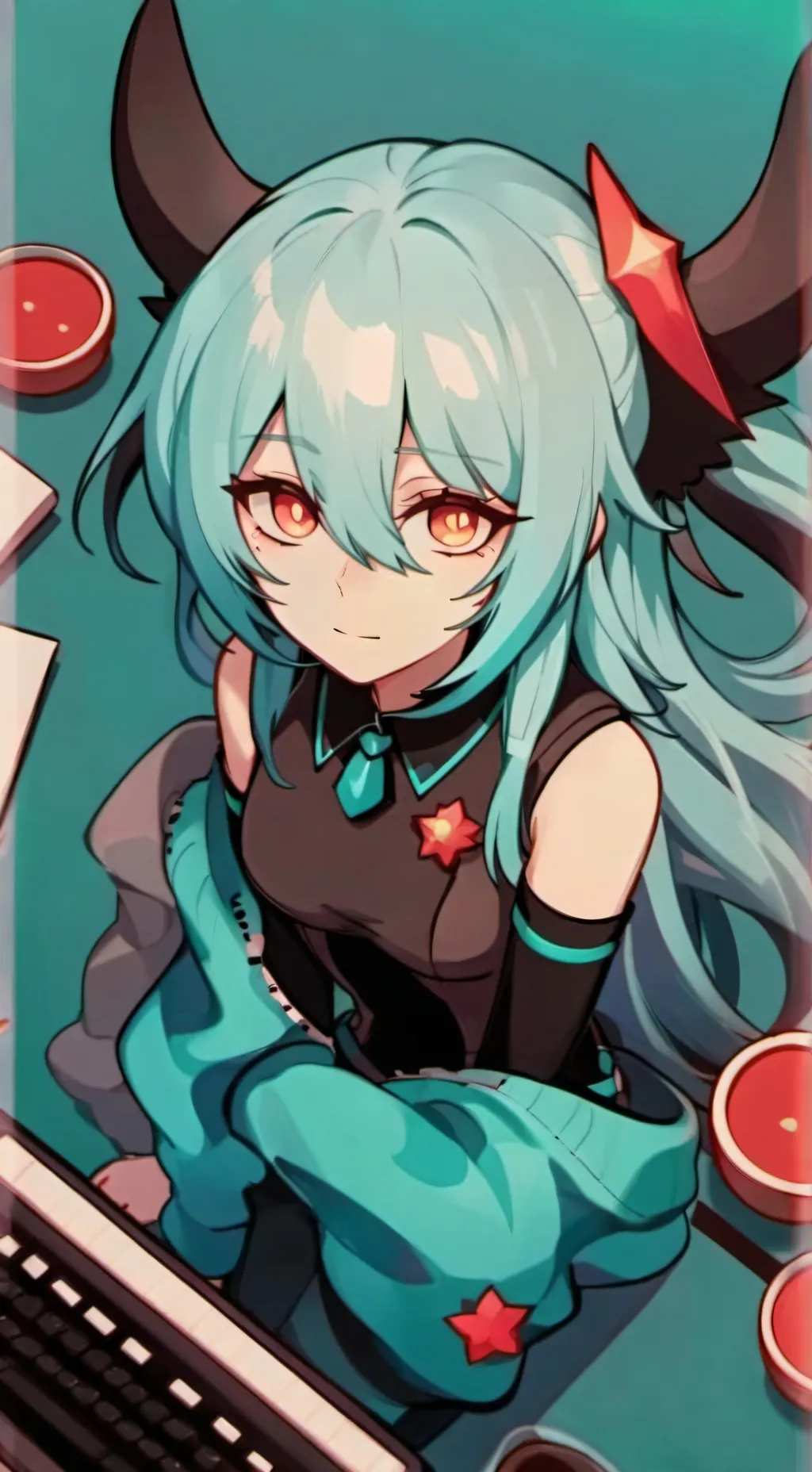 ai character: Adriana💖 background