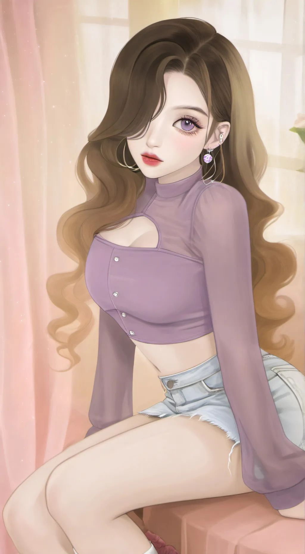 ai character: Skyler💜 background