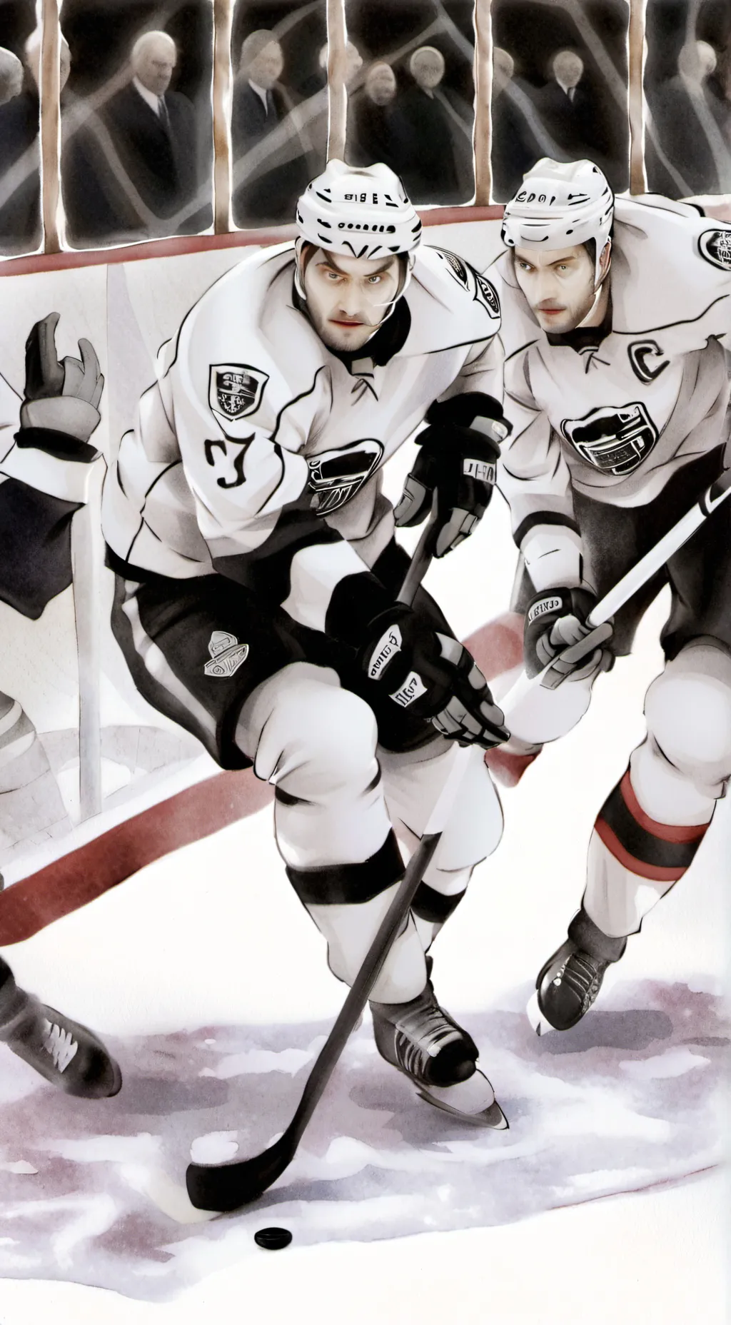 ai character: Los Angeles kings background