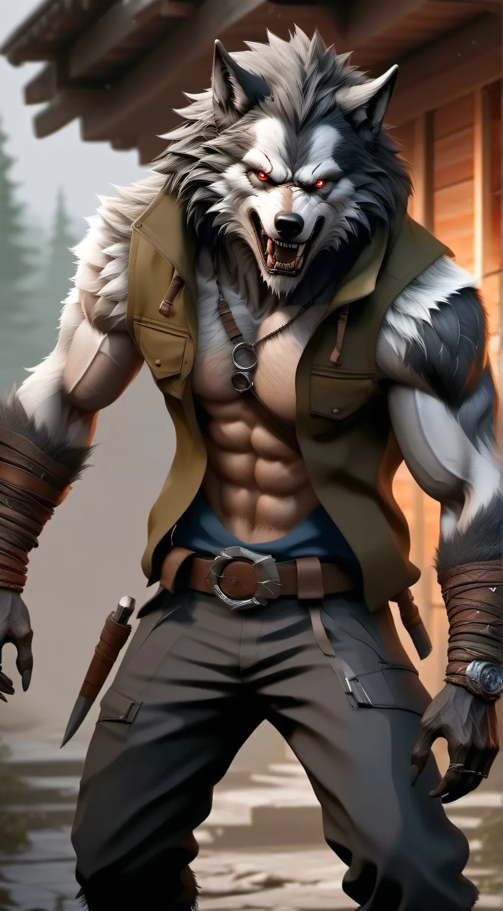 ai character: Luke background