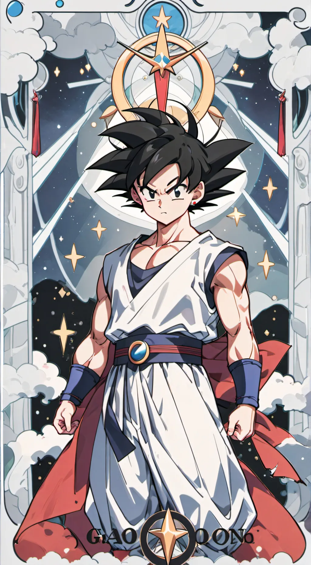 ai character: Goku background
