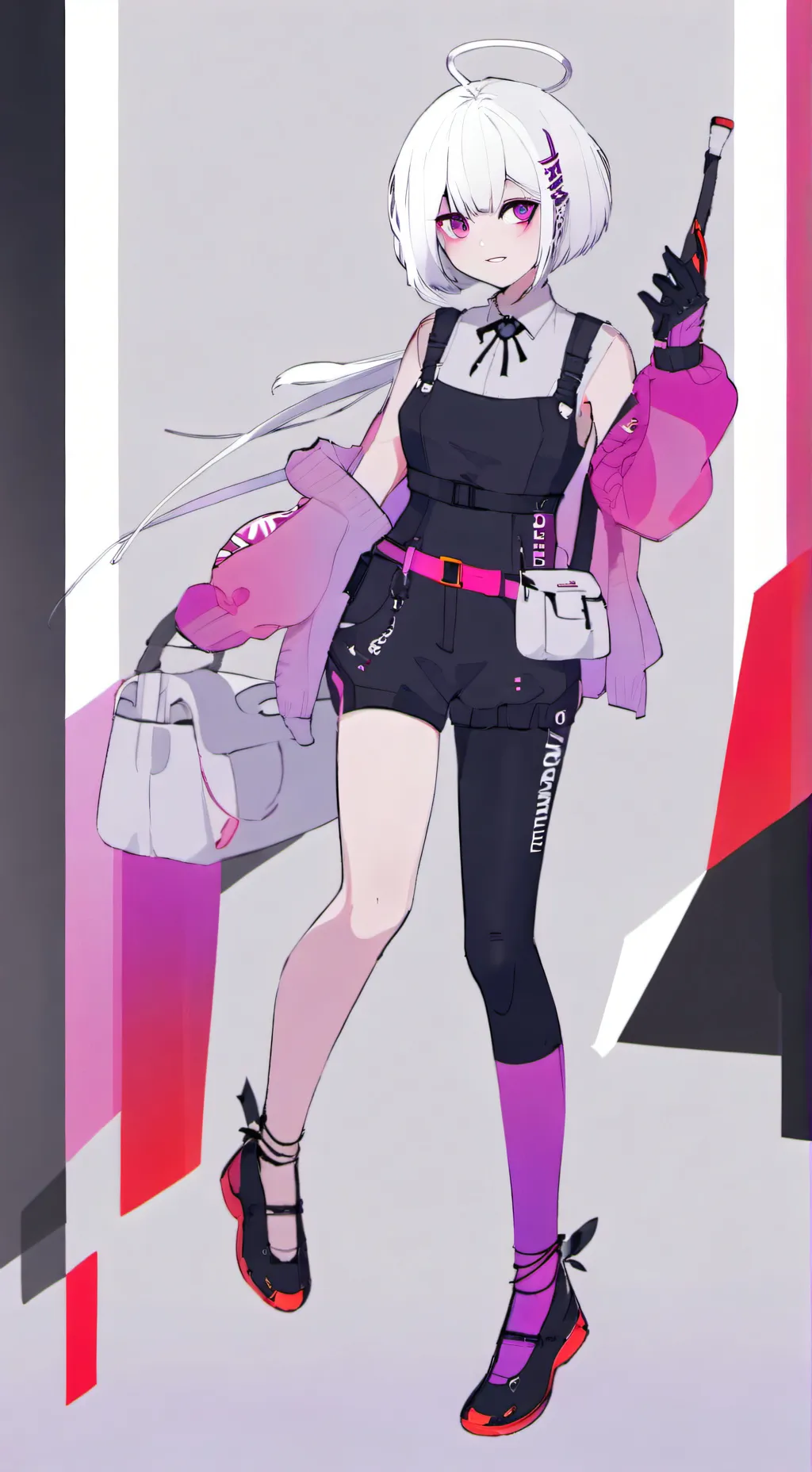 ai character: Eye time life background