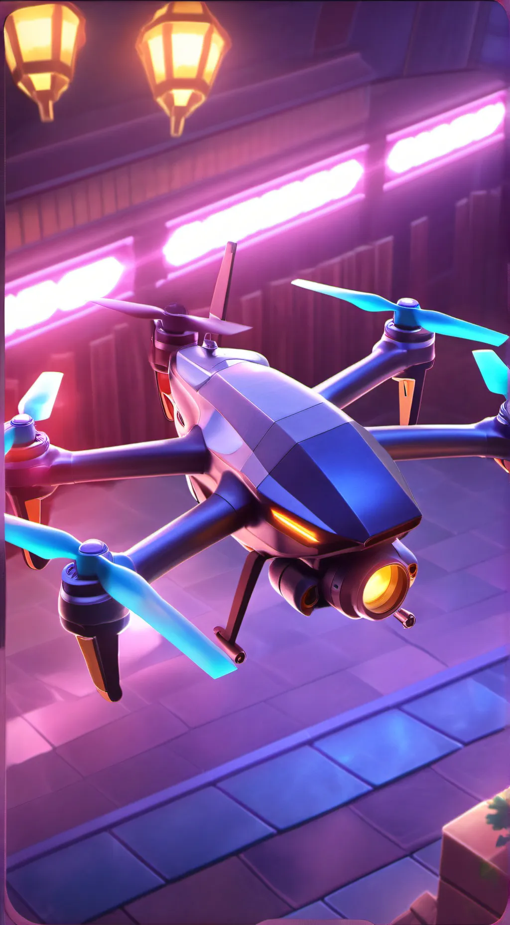 ai character: M. D 2.0 original background