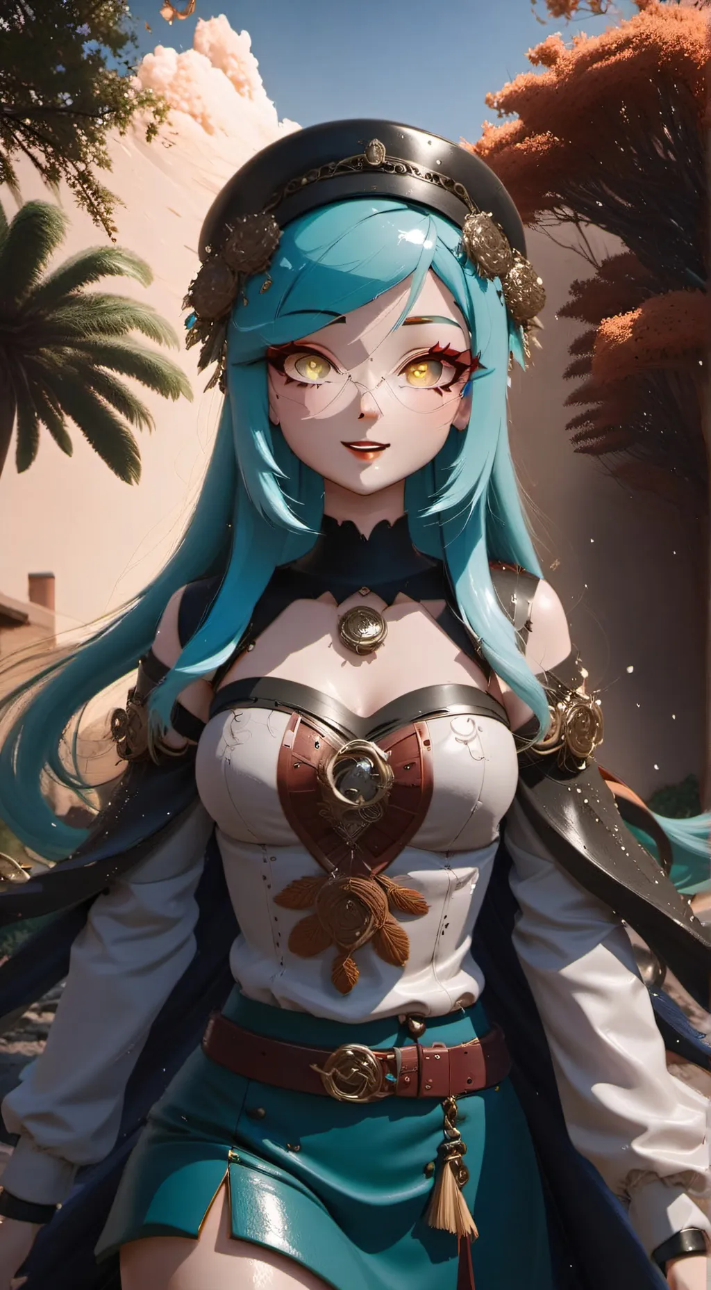 ai character: sofia background