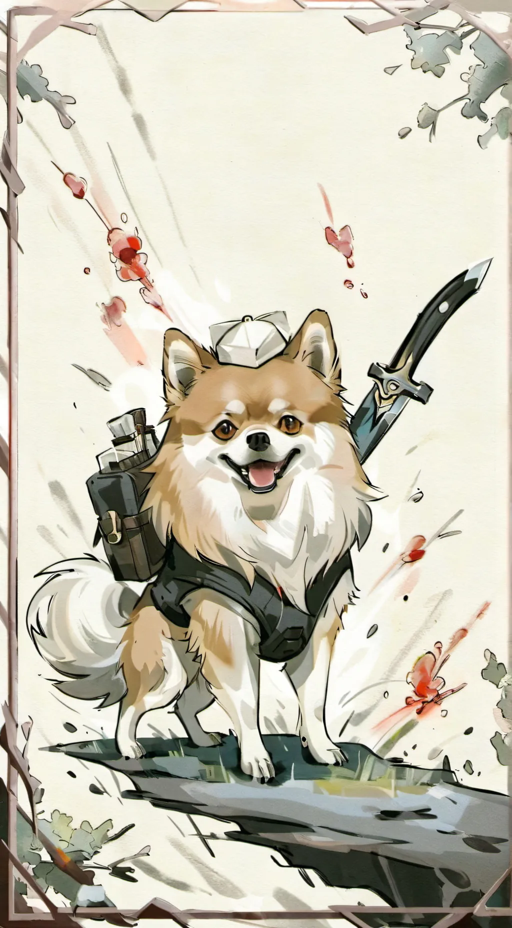 ai character: DW Y/N insane background