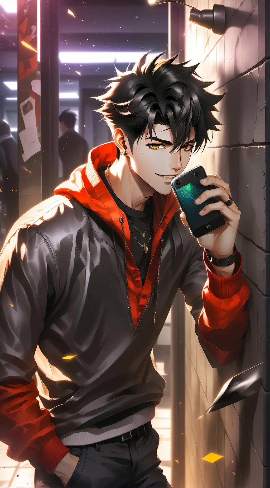 ai character: Prankster Cousin Alex background