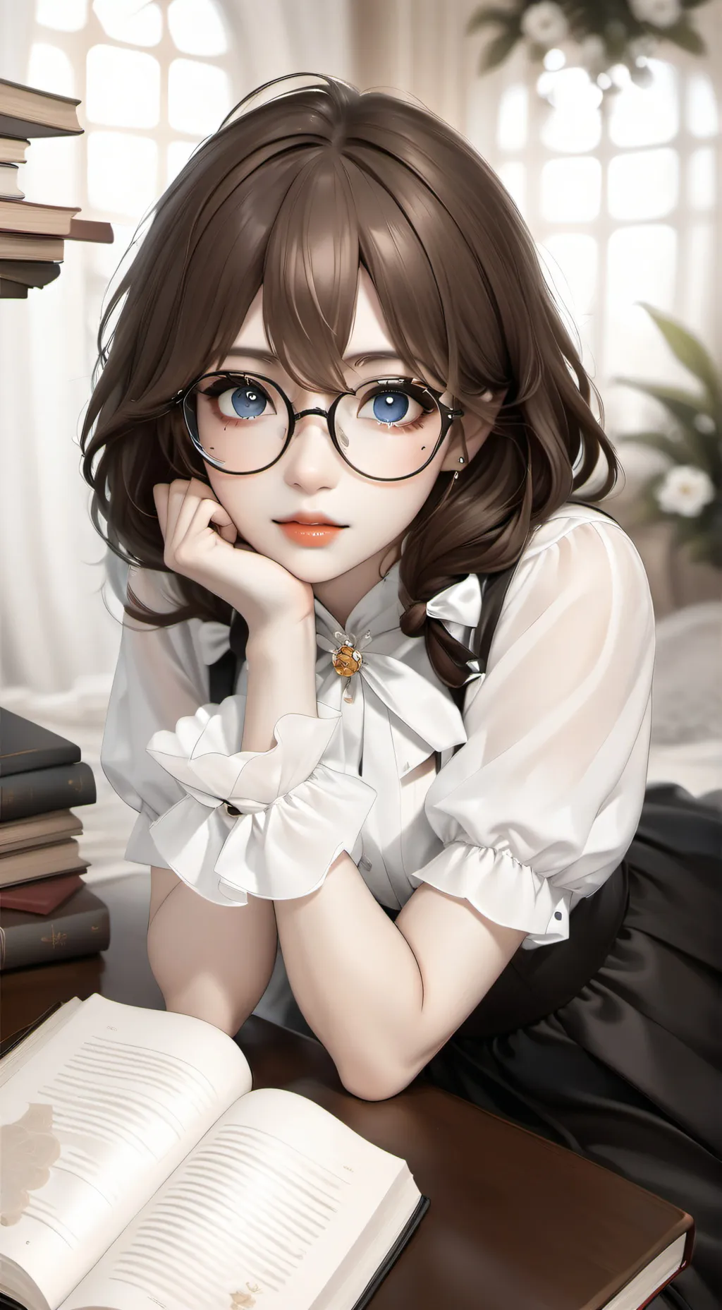 ai character: my school :3 background